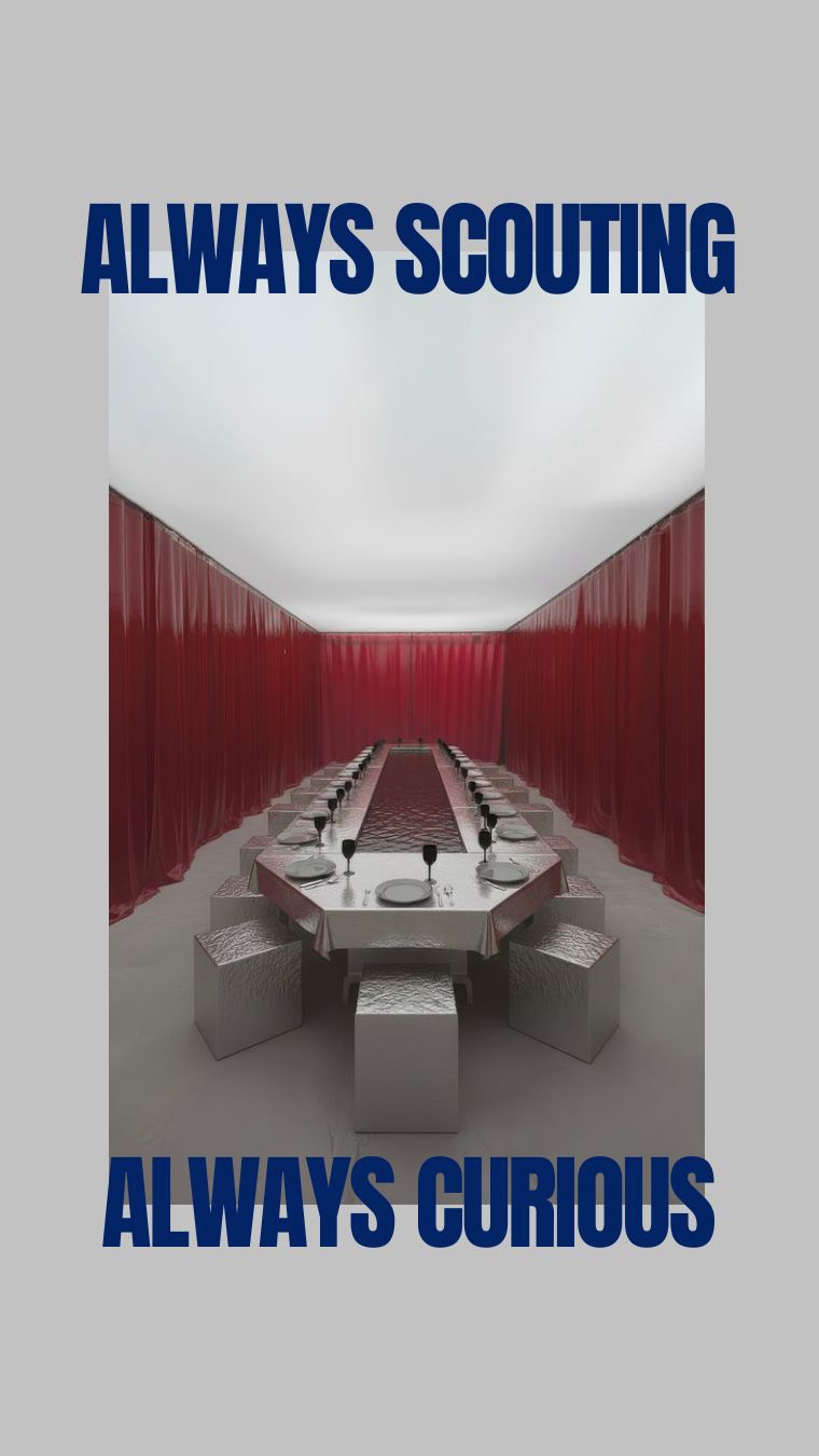 Always on the lookout.
We’re constantly expanding our location database and would love to hear from you.
From unique venues to hidden gems, if your space has character, we want it on our radar.
And it doesn’t stop there. We’re also looking to connect with the people and crafts that bring projects to life:
• Caterers and bar teams
• Florists and plant stylists
• Commercial set designers
• Stage and scenic builders
• Technical production and lighting
• AV and sound
• Furniture and prop rental
Vienna, Berlin, Munich & Hamburg
Think we’re a match? Our inbox is open.