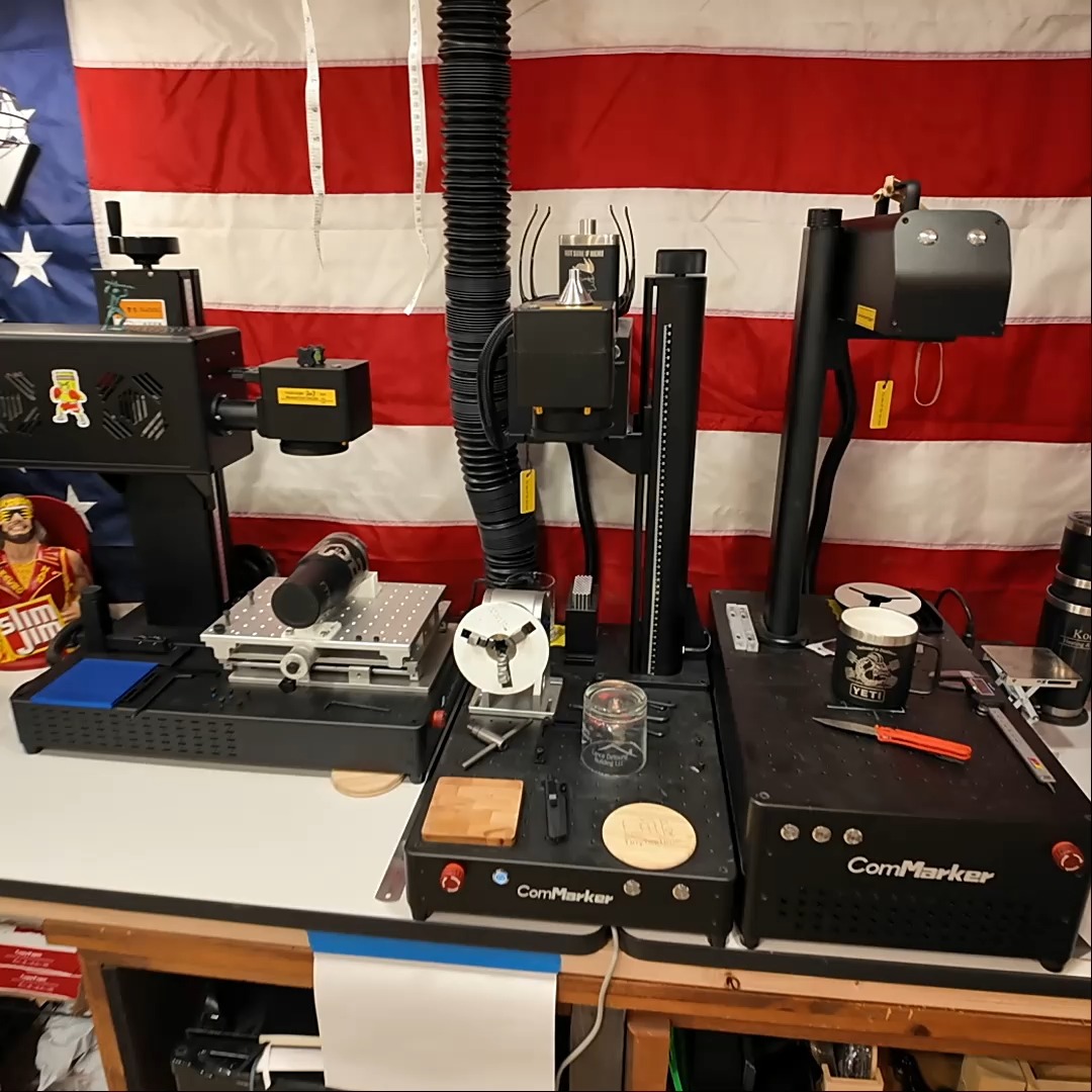 Why I need multiple Lasers #laserengraving #laser #ComMarker #xtool