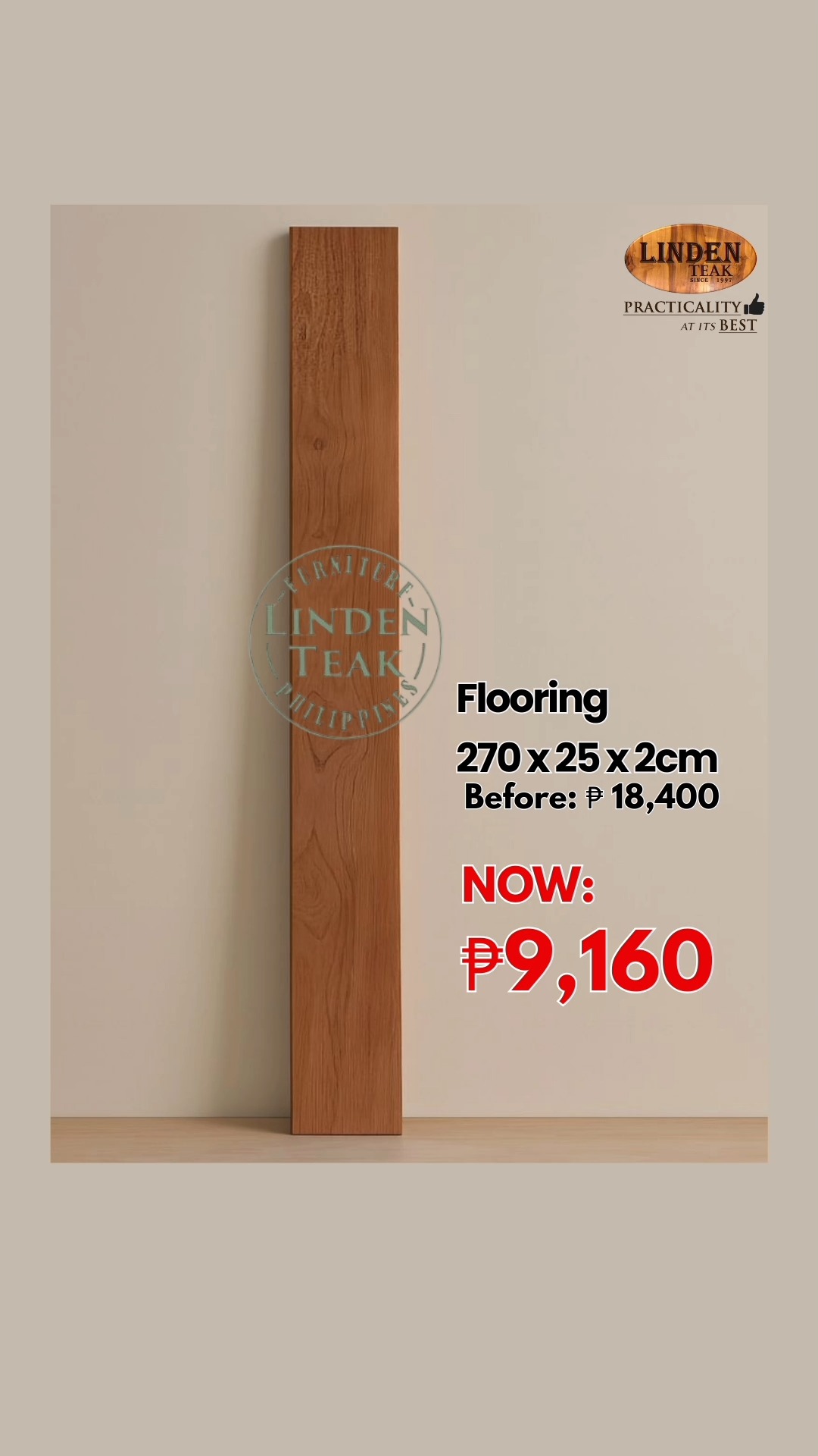 Celebrating our New Year Construction Collection Special!✨
Enjoy up to 60% discount on select items this month only!. Elevate your space with premium craftsmanship. Get FREE design consultations, FREE 3D drawings for customized items, and FREE delivery in select areas. Why Choose Teak? Here are 10 unbeatable benefits:
Sun & Rain Resistant, Natural Rainforest Resources, Generational Heirloom, Handcrafted by Master Artisans, Fire Retardant, Naturally Termite-Proof, Thermacool Comfort, Water Submersion Resilient, No Harmful Chemicals, 15-Year Warranty. Visit our stores to explore over 500 actual items on display, or browse online at www.lindenteakfurniture.com