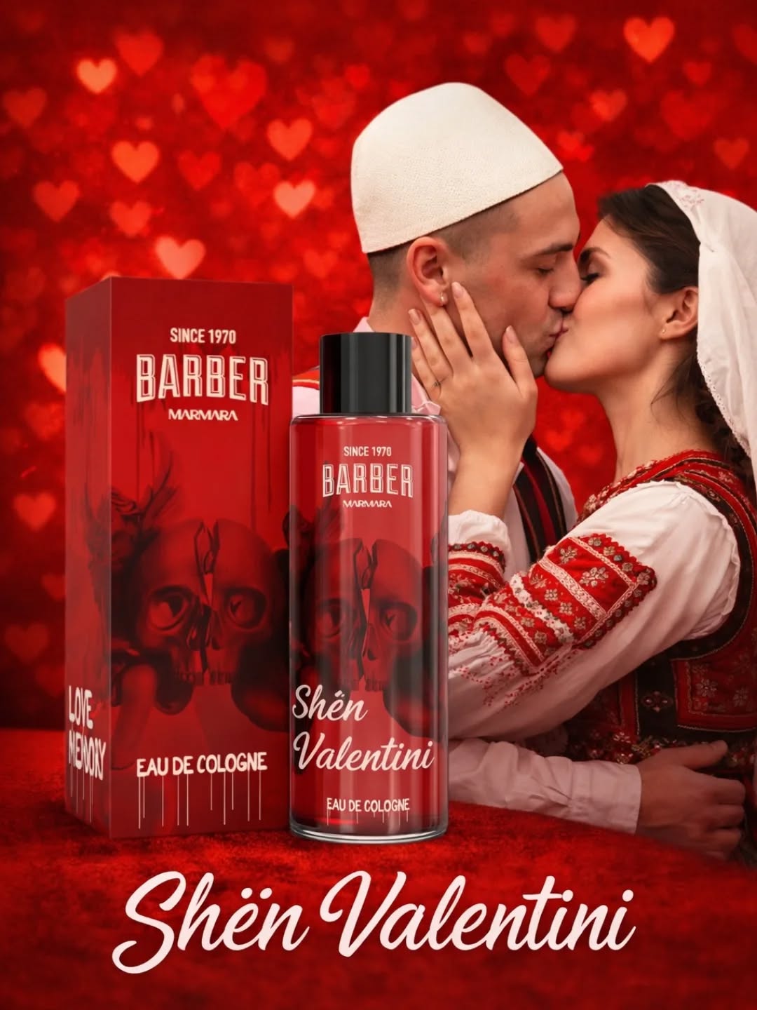 Kolonja e Dashurisë ❤️
Këtë Shën Valentini, dhuro aromën që flet vetë.
Një spërkatje që ndez ndjenjat, një aromë që mbetet në kujtesë.
Perfekte për momentet më romantike 🇦🇱
Zgjidh dhuratën që bën diferencën.
#KolonjaEDashurisë
#ShenValentini
#DhurataPerfekte
#AromeQeMagjeps
#DashuriShqiptare
TraditeDheStil
BerberAlb
ValentinesDay
LoveInStyle
AromeMashkullore