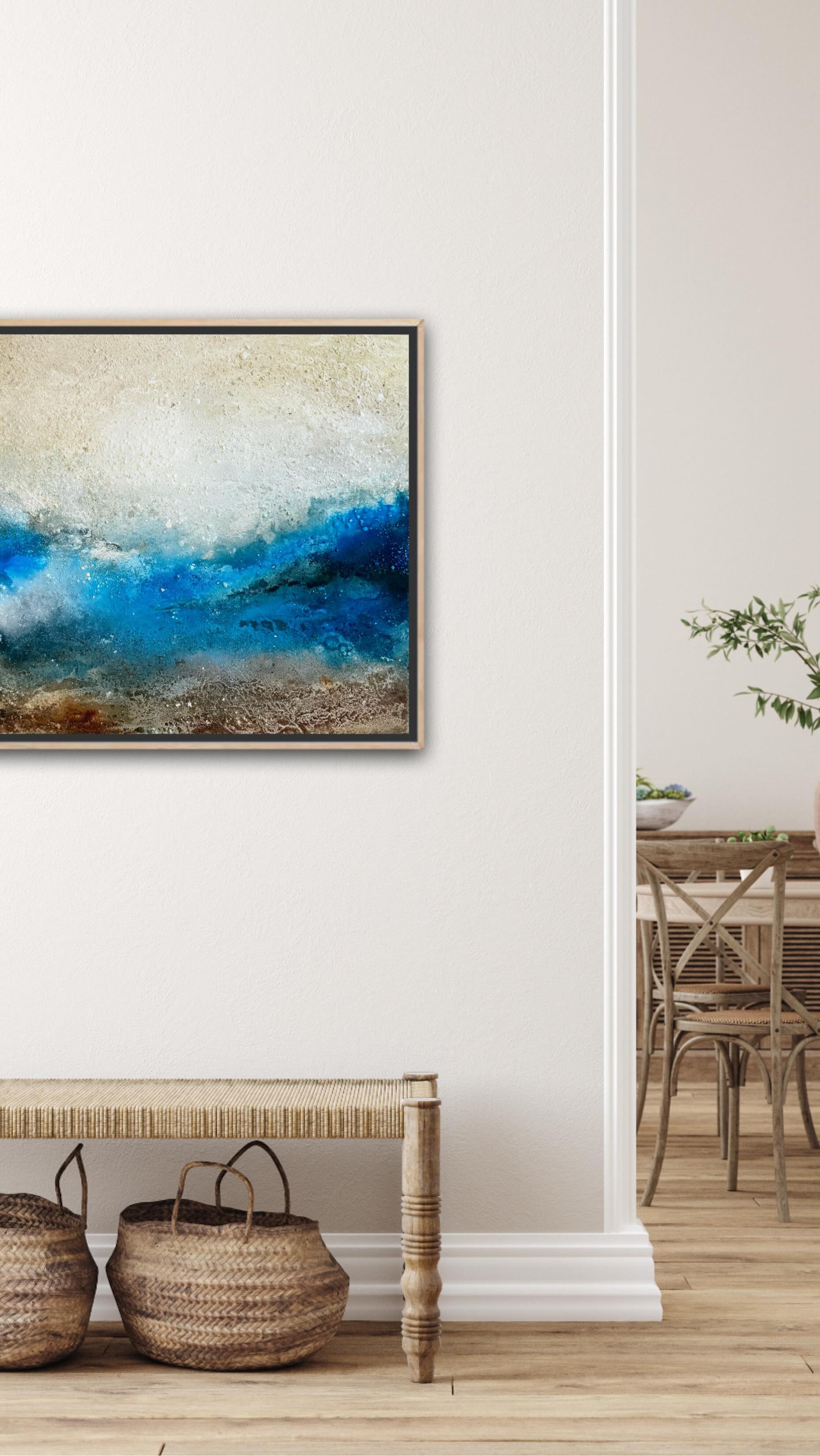 It's time. You've been waiting with sweet surrender. You've been faithful, you've been choosing to be strong. And in all that you have carried so much- heartache, disappointment, grief have seeped in. It's time to lay it down. To let go of things that have piled up through long seasons of disconnection, delay, uncertainty.
Now is the time. Step into the water. Let it wash you. Let it cleans you. Let it be the beginning of a new day as you come out the other side.
#propheticart #ocean #redsea #somatichealing #newday