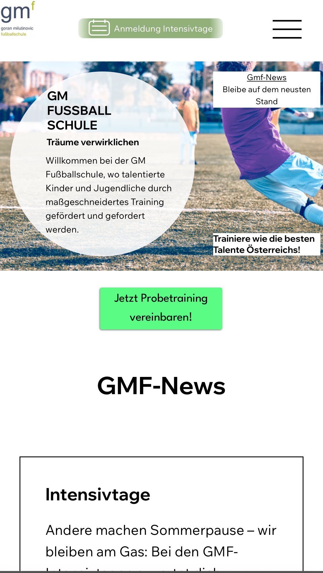 Frisch, modern, übersichtlich – unsere neue Website ist live. ⚽️
Schau vorbei 🔗 Link in Bio