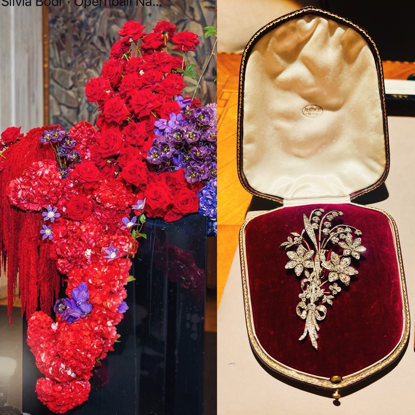 💎 OPERNBALL BROSCHE 2026 💐 My one and only traditional OPERA BALL Jewellery by Köchert 💎🌸 Auch Herren dürfen funkeln ✨ Elegante Vintage Diamant Blumen Brosche aus dem 19. Jh. und prominenter Provenienz perfekt passend zum heurigen Blumenschmuck 💐 Let’s OPERA ❗️ @clemensunterreiner @wienerstaatsoper @wieneropernball @a.e.koechert #ClemensUnterreiner #köchert #opernball #wienerstaatsoper #jewelry 📸©️CU |