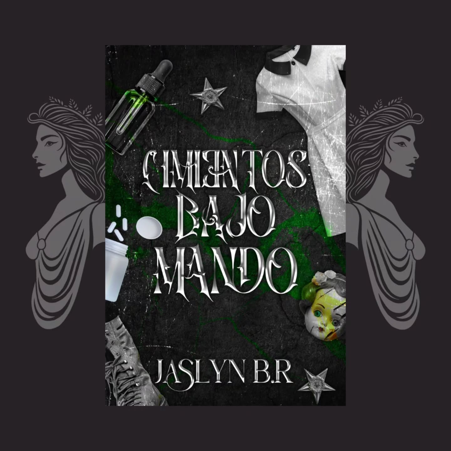 Ya está disponible en nuestro catálogo CIMIENTOS: BAJO MANDO, de @author.jaslyn_br_15 con diseño de portada de @sebas.design69