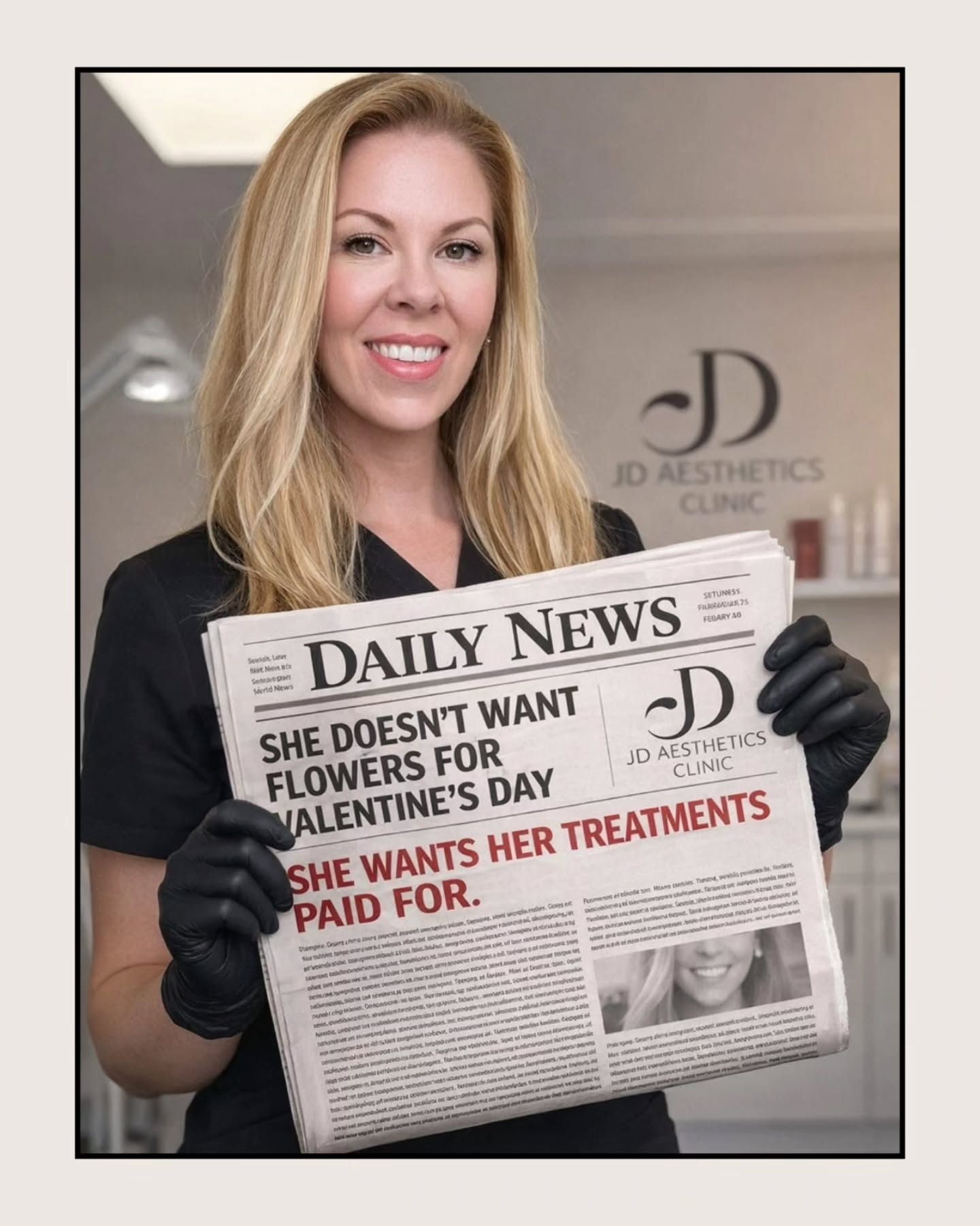 🌹🤍 VALENTINE’S DAY, BUT MAKE IT SMART 🤍🌹
She doesn’t want flowers for Valentine’s Day…
She wants her treatments paid for ❤️🔥
Glow > roses every time ✨
Treatment vouchers are available to buy online now, visit the link in our bio 🔗
👀 Tag your man so he gets the hint
🎁 Vouchers = the gift that actually delivers
#valentinesday #aestheticvouchers #selfcareoverflowers #aestheticscheshire #aestheticswarrington