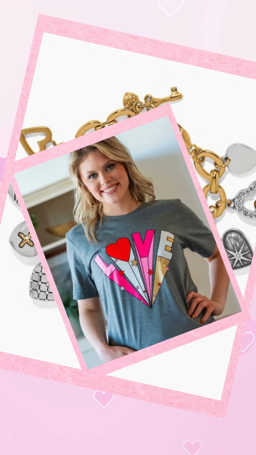 Love is in the air at The Clotheshorse Boutique! Stop by today for Valentine's Day jewelry, accessories, outfits and more! #valentinesdaygiftideas #giftsforher