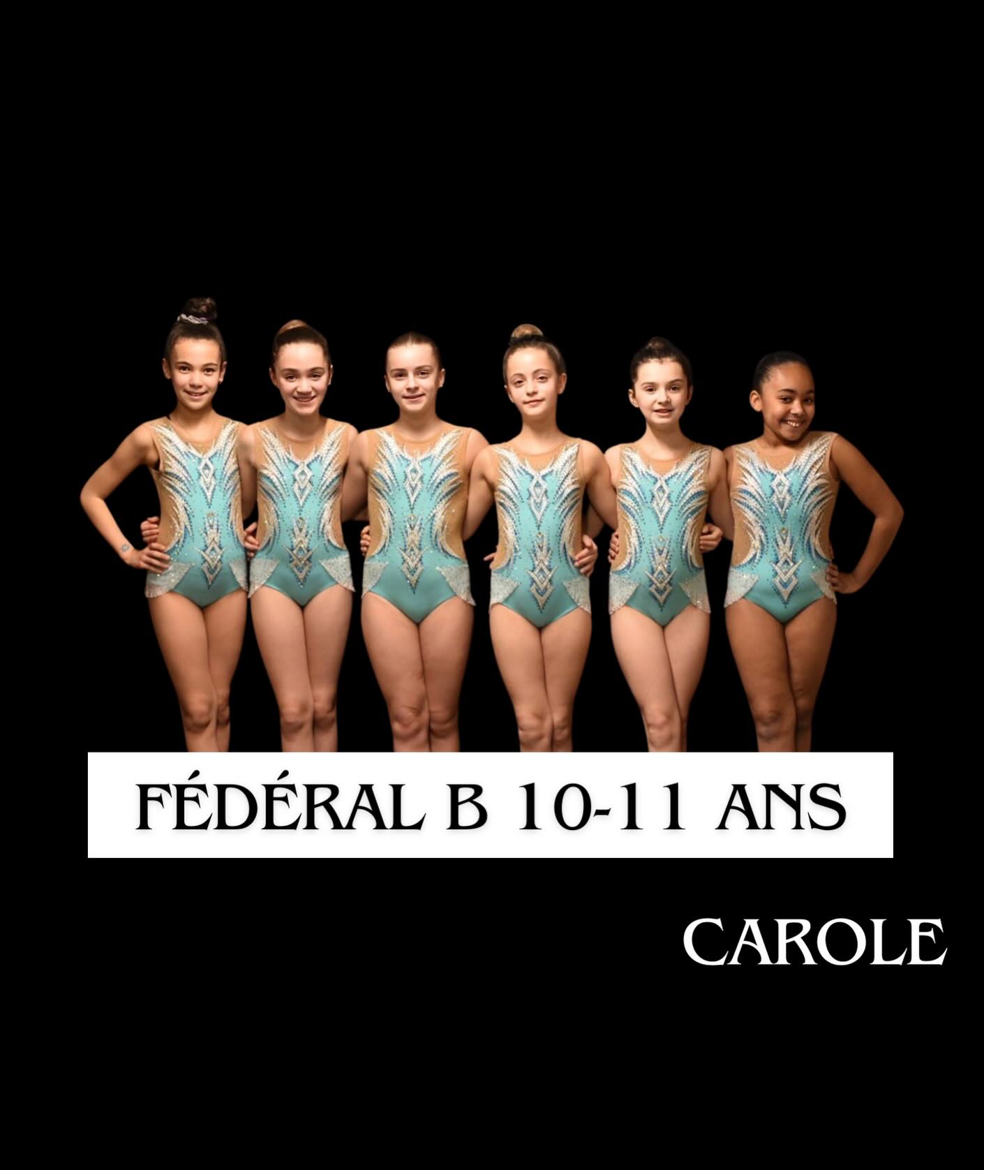 🏅 PRÉSENTATION DES ÉQUIPES – SAISON 2026 🏅
Mise à l’honneur de nos équipes Fédérales B !
Dimanche, vous retrouverez nos :
🌸Fed B 10-11 , composées de : Célia - Léna - Olivia - Anna - Lorena et Inès
🌸Fed B -15 , composées de : Lorena - Jana - Leena - Eva - Solenn et Raphaëlle
🌸Fed B -17 , composées de : Eva - Lyanna - Emma - Andréa - Anna et Lucie
🌸Fed B TC , composées de : Sarah - Lola - Eloise - Manon et Capucine