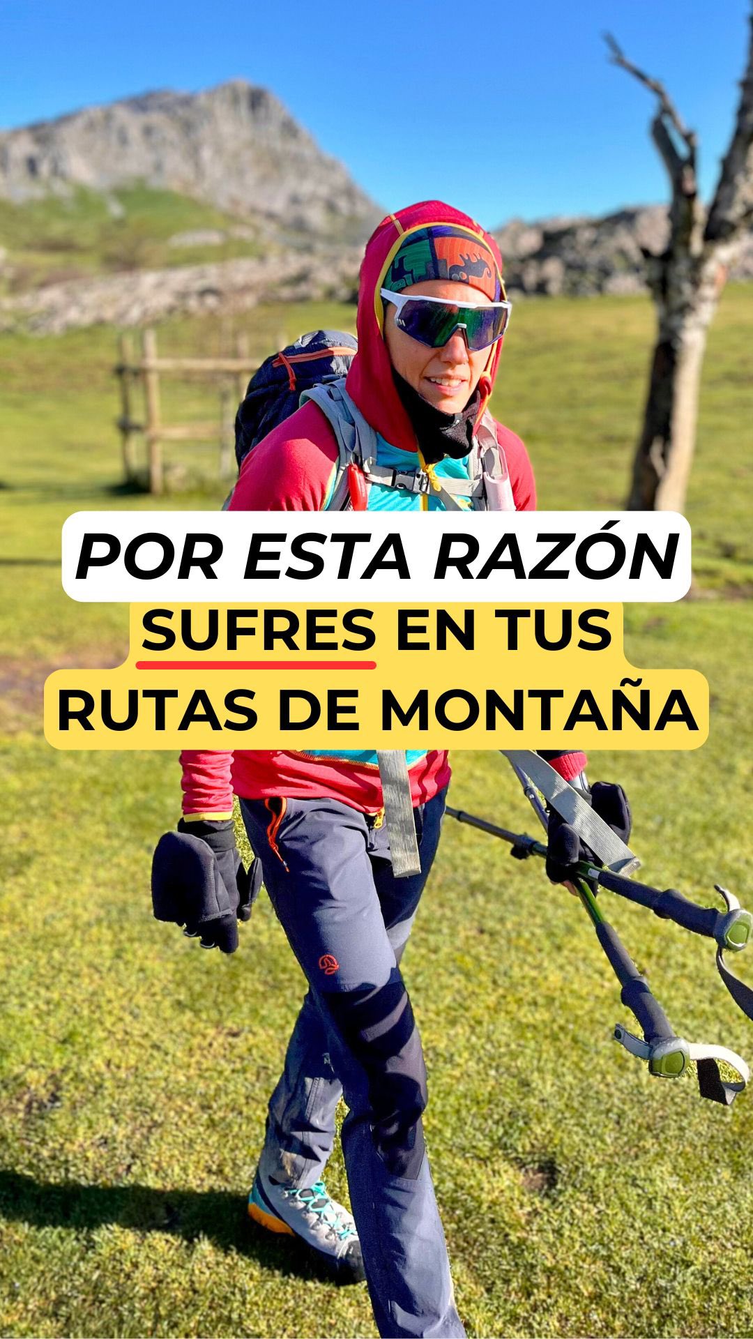 Muchísima gente pasa 8 horas sentada entre semana.
Y luego el sábado quiere hacer una ruta de 7-8 horas con desnivel.
Y esto se ha normalizado tanto… que casi nadie se lo cuestiona.
Pero piensa en cualquier otro deporte.
⚽ El que juega a fútbol
entrena entre semana.
🏃 El que prepara una media maratón
entrena entre semana.
🚴 El que hace ciclismo
entrena entre semana.
Nadie esperaría rendir bien en algo exigente sin prepararlo antes.
Sin embargo, en montaña parece que hablar de entrenar sea algo raro.
Como si el montañismo fuera solo “salir a caminar”.
Pero una ruta larga no es un paseo cualquiera.
Es esfuerzo.
Es desnivel.
Son horas cargando peso.
Son miles de pasos, sobre todo bajando.
La ruta del fin de semana no es el entrenamiento.
Es el momento de disfrutar lo que tu cuerpo puede hacer.
Y cuanto mejor preparado esté, más disfrutarás la montaña.
Si te gusta la montaña pero sientes que tu cuerpo no siempre te acompaña, por aquí comparto ideas para mejorar fuerza, seguridad y confianza en las rutas.
Sígueme para aprender a preparar tu cuerpo para la montaña. ⛰️
#televiajar #montaña #montañaenforma #pirineos