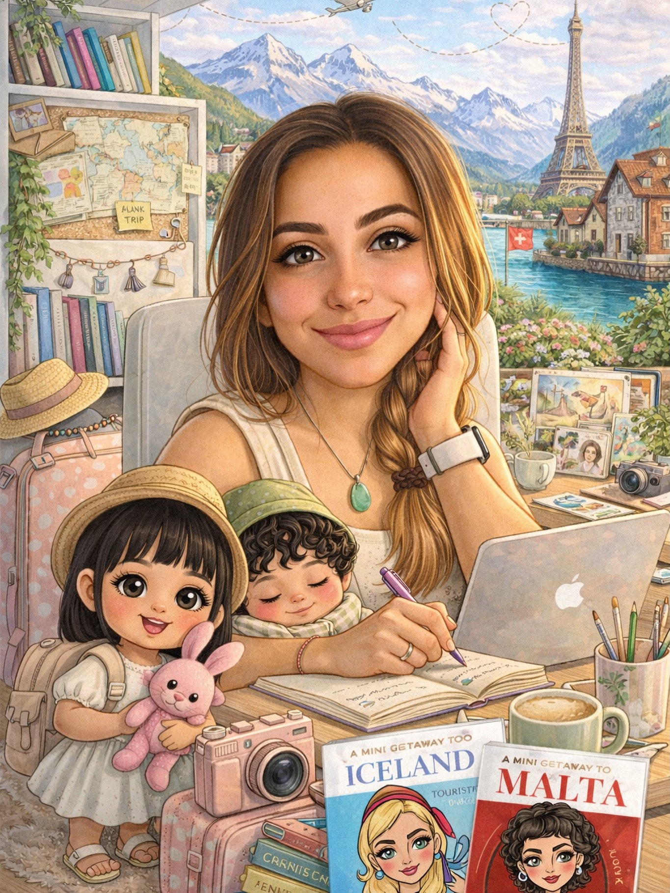 Hi ๐๐ป Iโm Mimi - the heart & soul behind Style Tourista ๐
Iโm a travel-loving creative mama of 2 under 3, an artist, a jewelry designer and the creator of travel & lifestyle guides for women (and their kids) who want to explore the world in depth and in style. ๐ซ
Between diaper bags, manning our home, passports, arting, storytelling, designing, online/offline marketing and coffee runs โโ๏ธ - I create travel stories and design travel companions that turn trips into magical memories for you and your family so you donโt need to put the time to do it anymore.
I love creating experiences for my family. Because travel isnโt just about placesโฆ itโs about quality moments of discovery, learning, and sharing the journey together. ๐ค
Welcome to my world ๐๐ผ
#StyleTourista #TravelMom #FamilyTravel #TravelFamily #TravelWithKids
