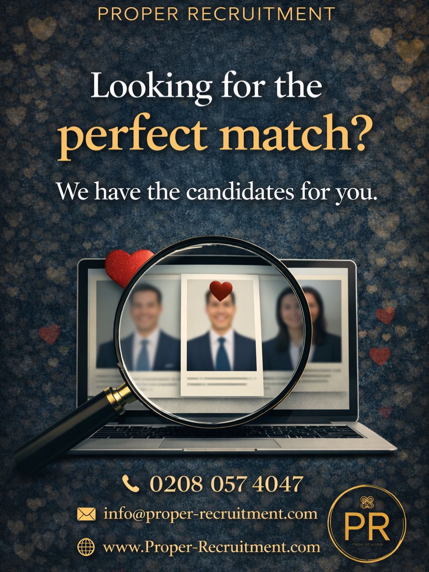 ❣️Happy Valentines Day💘
💞Roses are red, violets are blue great hires are hard to find, but not for you 🌹
💖 This Valentine’s Day, Proper Recruitment is connecting businesses with skilled, reliable professionals within the Construction, Legal and Property Industries who are ready for their next move 📈 No endless searching, no wasted time, just the right people, when you need them 💐💝
Speak to our team and meet your perfect match 🤝
🌐 www.proper-recruitment.com
📧 info@proper-recruitment.com
☎️ 0208 057 4047
#ValentinesDay #Construction #Legal #Property #Recruitment