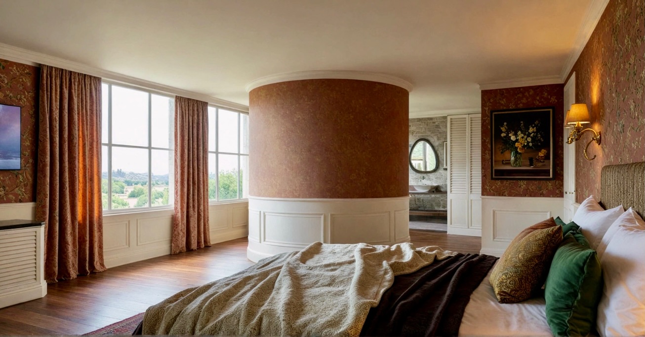 Ik ontwierp voor een landelijke villa deze master slaapkamer met ensuite badkamer in een compositie van zachte luxe en textuur.
Warm hout, zachte stoffen en marmer met een subtiele glans in een spel van licht en schaduw die de ruimten naadloos verbindt.
Een omgeving die zich niet opdringt, maar zich langzaam openvouwt.
#interieur #interieurdesign #slaapkamer #badkamer #ensuite