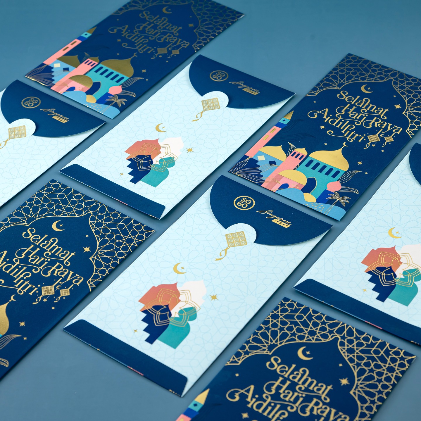 A season of blessings and togetherness. This Raya, SingPost shares heartfelt wishes through an elegant Raya packet design that reflects tradition, grace, and festive joy. Selamat Hari Raya Aidilfitri. #rayapackets #harirayaaidilfitri #selamathariraya #festivepack #customisedrayapackets #greenpacket #artistryinculture #angbao #singapore #malaysia #festivepack#singpost