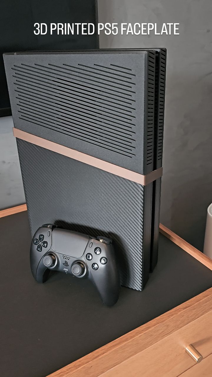 Ps5 slim digital 3d printed face plate
#3dprinting #ps5slim #ps5