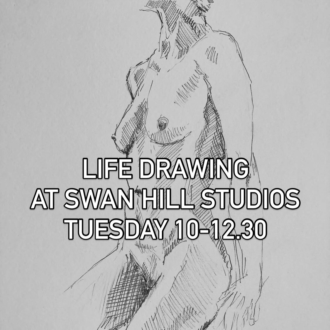We have three spaces left for our inaugural life drawing session with life model @queenierachelqueenie please dm us or book through the website. £10 for the session includes half an hour break coffee, tea, biscuits and artie chat.
