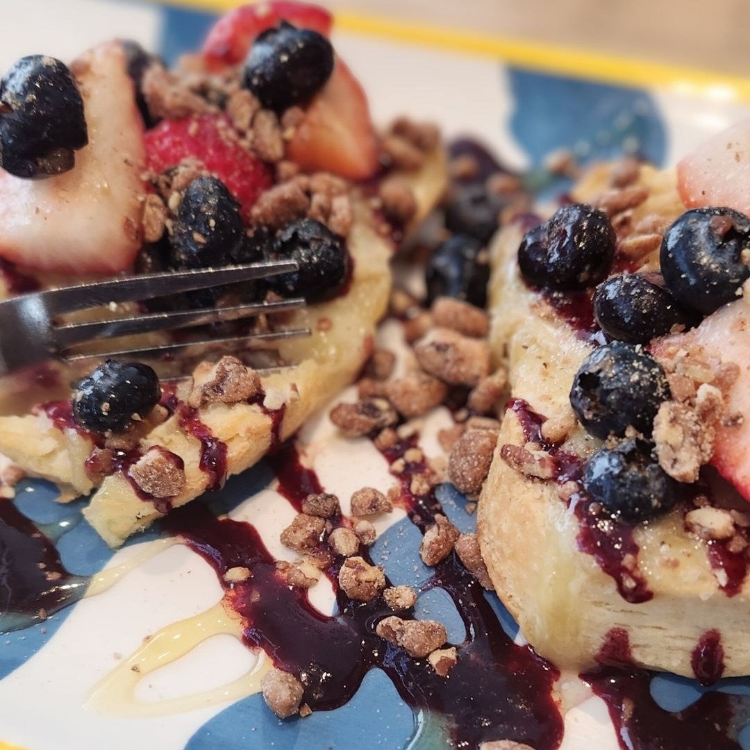 This is a post about women's networking.
But really, it's about so much more than that.
This morning in Louisville, I sat down with a heart-shaped biscuit (brie, berries, candied nuts—yes, it was as good as it looks) and five women I'd never met before.
Our businesses couldn't be more different: lifestyle management and concierge services, sparkling protein beverages, a laundry service helping women escape domestic abuse and build financial independence, large format printing and digital brand storage, and me—a ghostwriter who loves telling women's stories.
We gathered for Women Connect, each paid $25 that covered coffee and a plate of sinful goodness, and what happened over the next two hours changed each of us.
We didn't bother to share elevator pitches. We shared our hopes and dreams. Our personal struggles and family dynamics. The messy, beautiful, complicated reality of building businesses while navigating life.
No polished presentations. No membership push. No speakers selling us anything.
Just women supporting other women. Really seeing each other. Really listening.
We left with phone calls scheduled and trust built. Every single one of us said we'd be back for more.
Because yes—women connect. Yes we do.