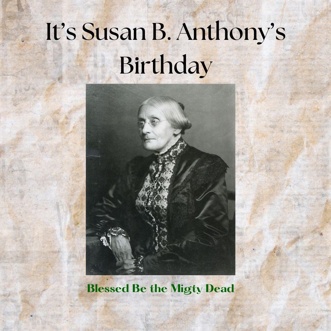 Today we honor Susan B. Anthony, born Feb 15, 1820 β a fierce voice for womenβs rights and suffrage. May we carry her legacy forward with action, courage, and unshakable belief in equality. βοΈπ³οΈ #SusanBAnthony #WomensRights #Suffrage #AncestralActivism