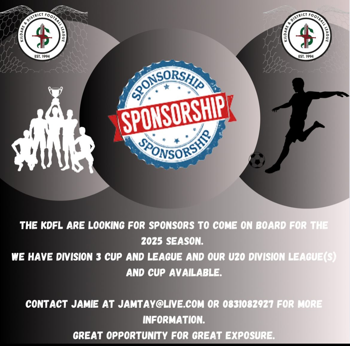 Still in the lookout for sponsors for couple of
Competitions, message me if interested please spread the word great exposure over a number of platforms