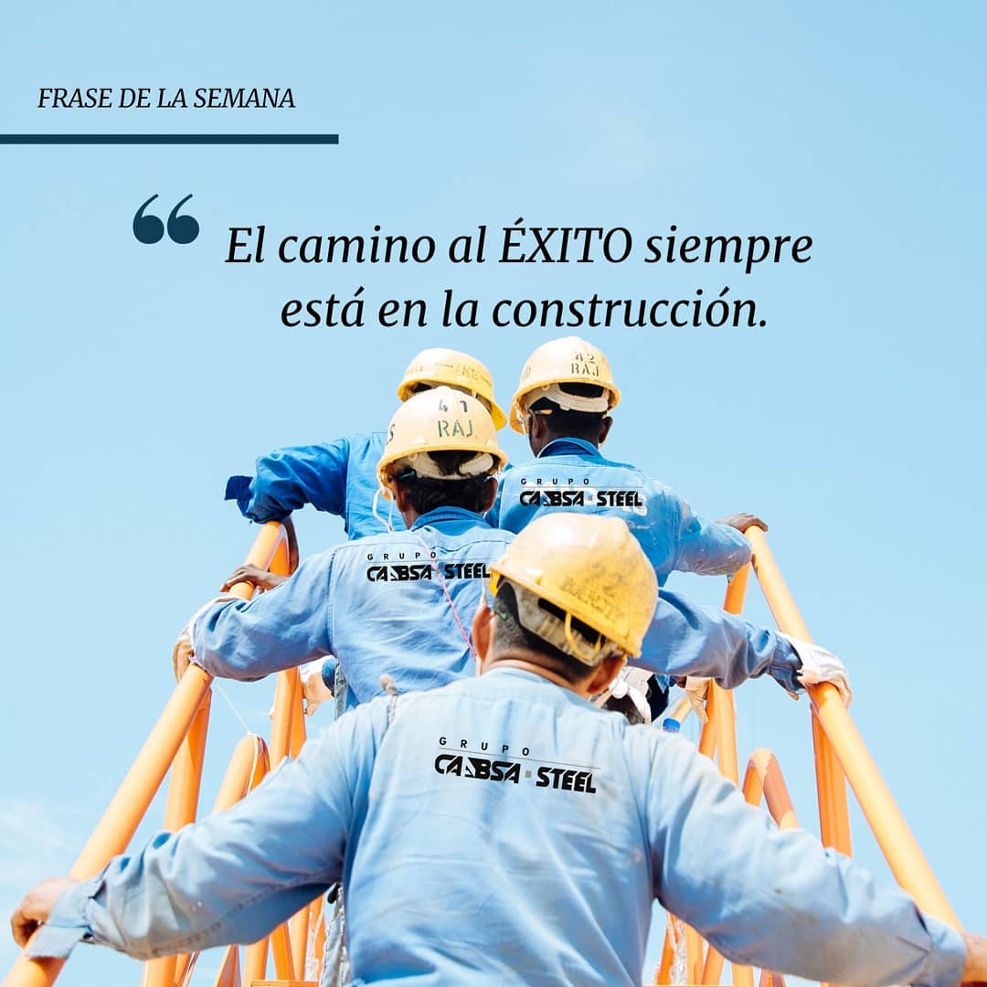 En Caabsa Steel trabajamos para ofrecer proyectos que no solo satisfagan las necesidades de nuestros clientes, sino que superen todas sus expectativas. 👷🏻♂️👷🏻♀️ #caabsasteel #csmx #constructora #nave #industrial #somosequipo #frasesemanal #lunes