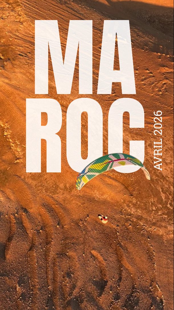 Chez YOOFLY, on guide ici depuis 30 ans, à ski, randonnée, escalade et parapente.
👉 Nous connaissons et travaillons sur plus de 17 sites de vols au sud Maroc.
👉 Aérologie, reliefs, cultures locales, rien n’est laissé au hasard.
👉 Avril, c’est la meilleur période pour te gaver de soaring interminable.
👉 Augmenter ton niveau grâce à nos voiles de gonflages et à notre coaching.
👉 YOOFLY c’est uniquement de petits groupes.
📅 Dernières places :
• 28 mars → 4 avril
• 4 avril → 11 avril
YOOFLY, l’expérience fait la différence.