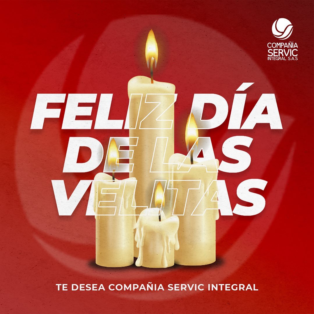 Que hoy cada velita 🕯️que enciendas este llena de mucho amor, alegría, paz prosperidad.
Feliz #diadelasvelitas
te desea @companiaservic