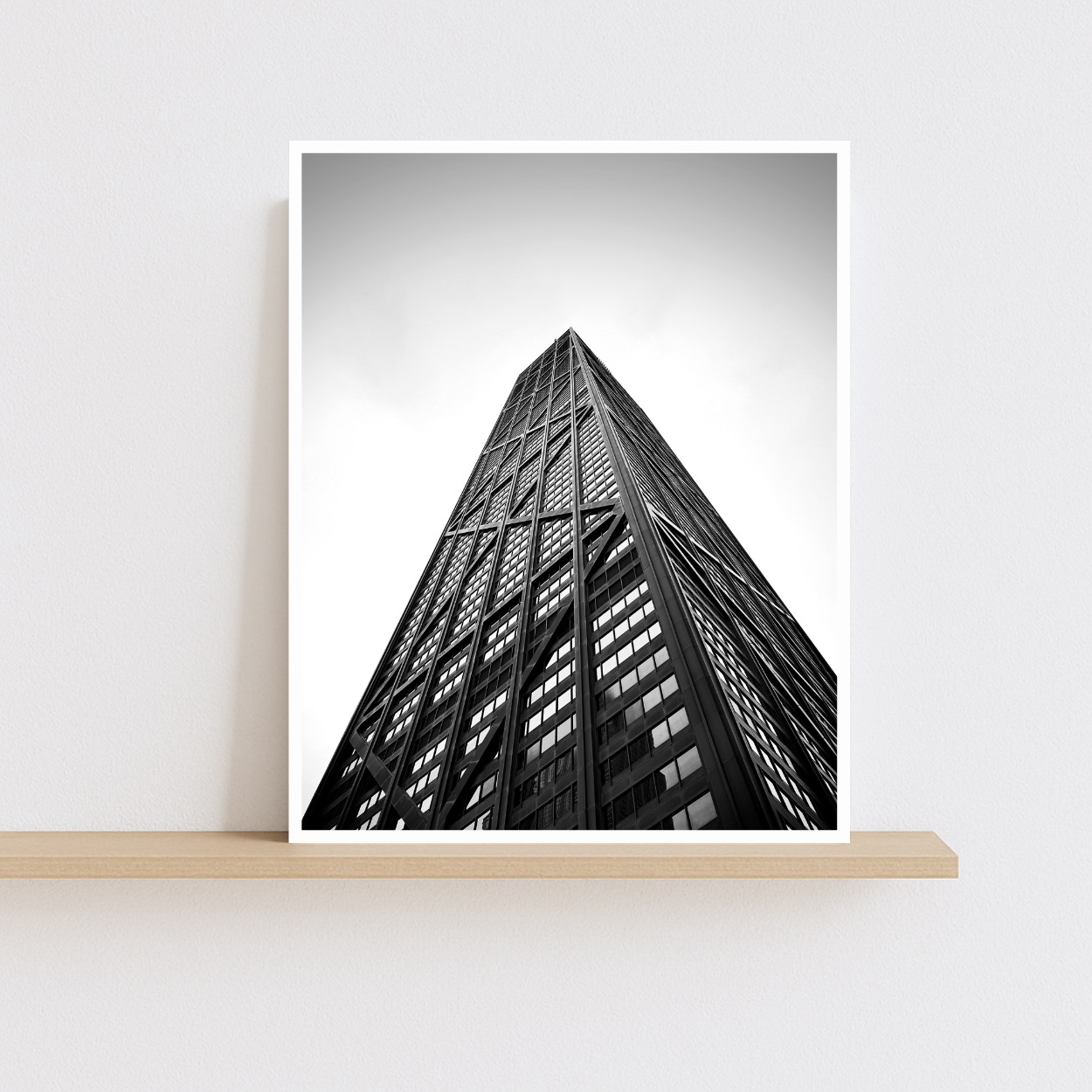 The New Chicago Collection - kpm photo art
-The Hancock Building architectural print