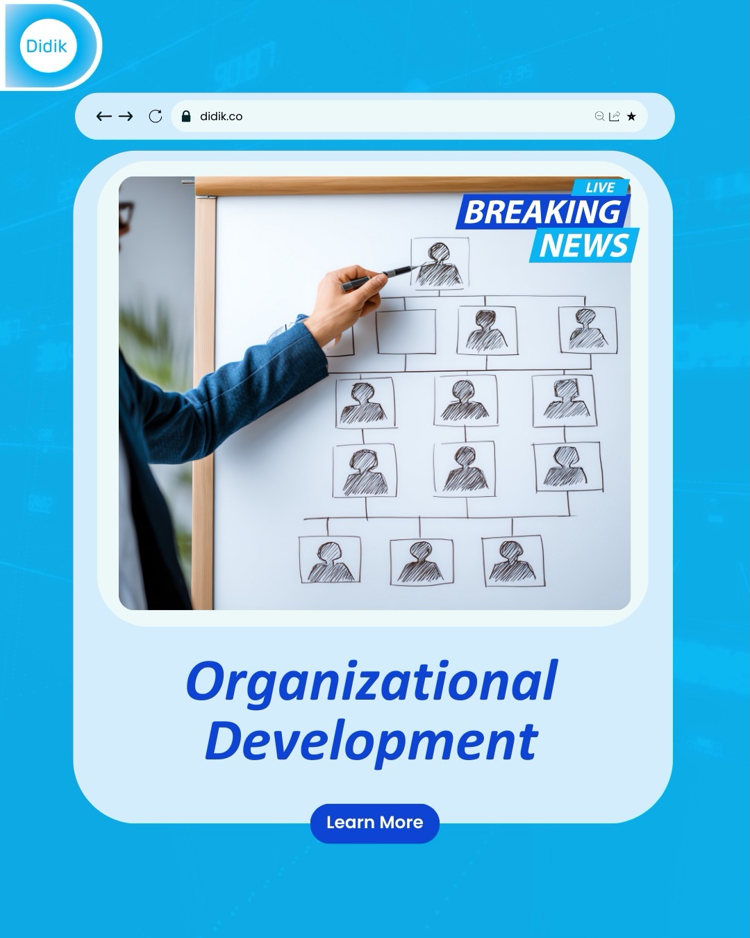 Organisasi yang sehat tidak hanya fokus pada target, tapi juga pada cara bertumbuh.
Organizational Development membantu perusahaan siap menghadapi perubahan dan berkembang jangka panjang.
Apakah organisasi Anda sudah berkembang dengan arah yang jelas?
#OrganizationalDevelopment #BusinessGrowth #PeopleAndCulture #CorporateTraining #ChangeManagement