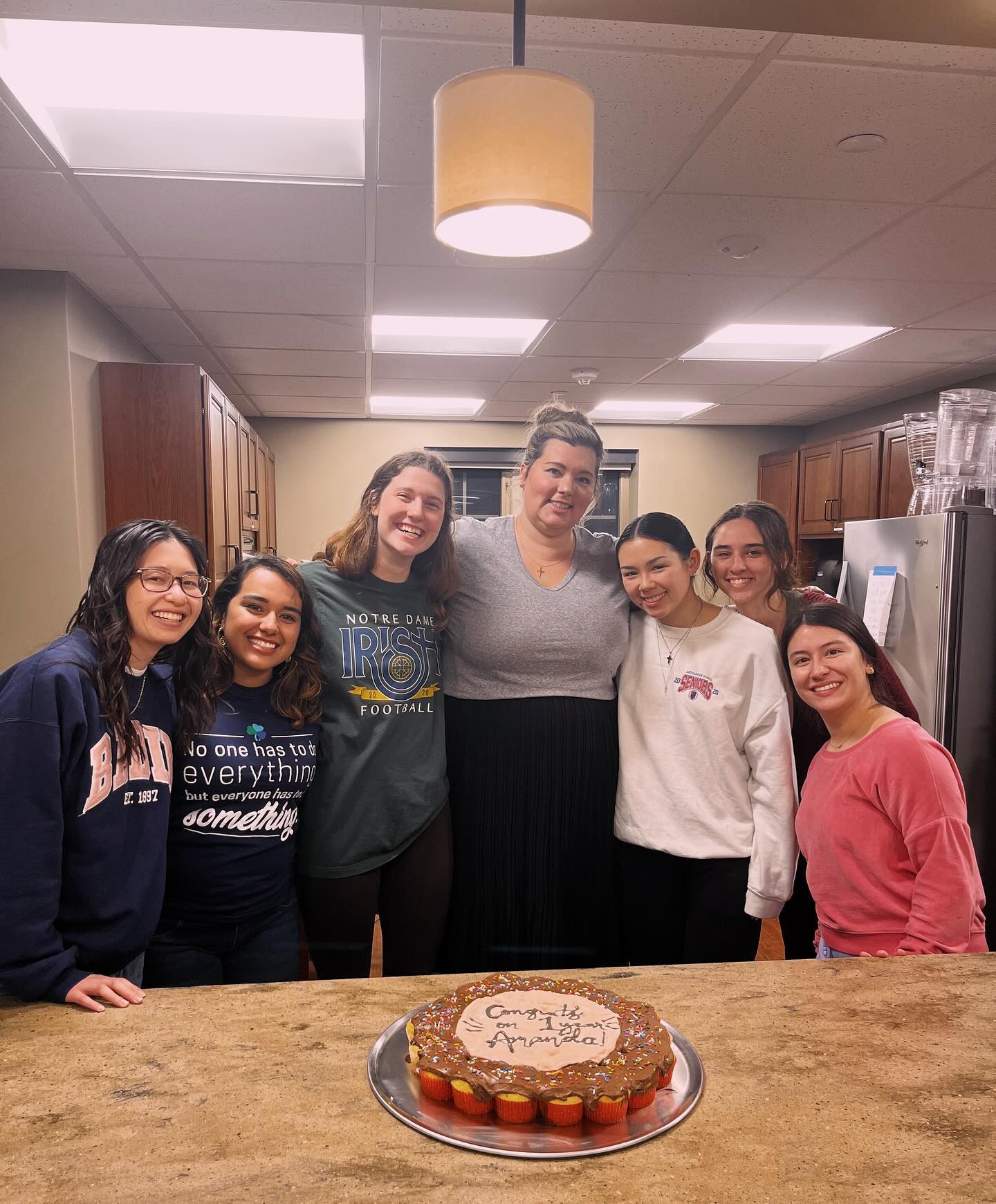 Happy 1 Year of being in Badin!! We love you Amanda!!