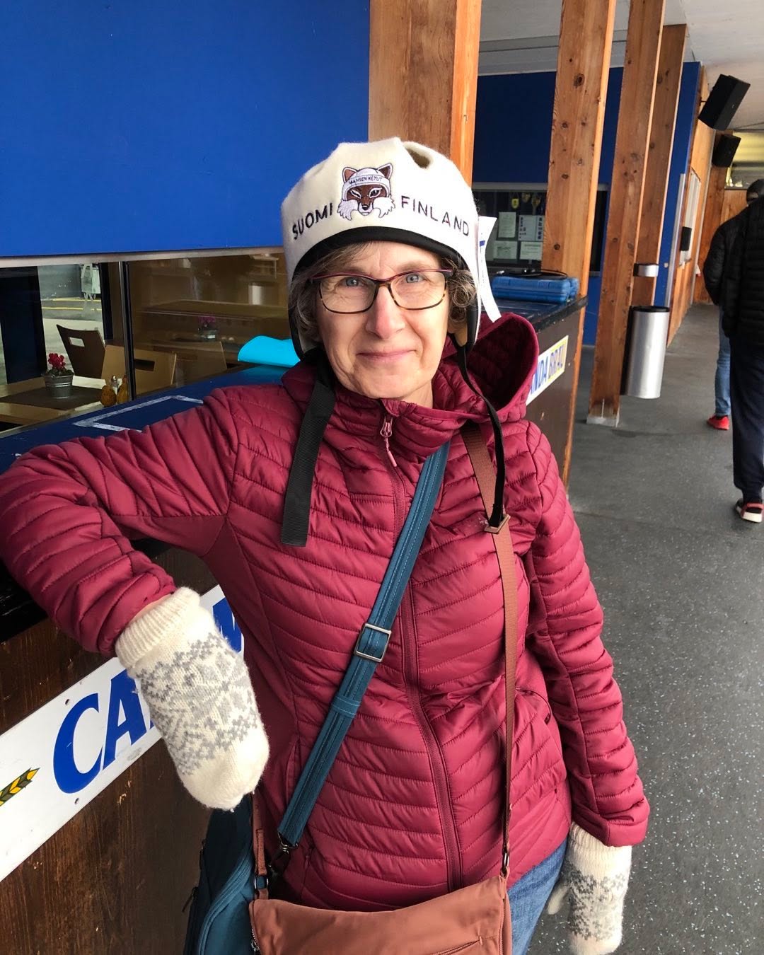 The Finn’s number 1 fan. St. Moritz Cup 2022