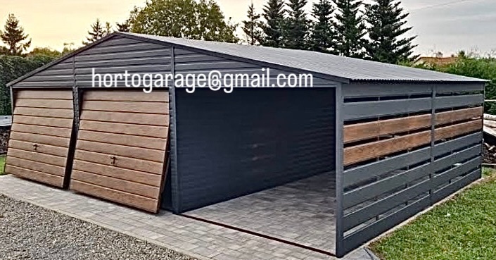 😃Wir präsentieren unsere Garage – eine moderne, freistehende Doppelgarage mit Carport.
📏Abmessungen: 📐Breite 6,5 m, 📐Länge 6 m, 📐Höhe 2,6 m.
Farbe: Graphitgrau mit horizontalen Paneelen in Holzfarbe.
🚪🔩Konstruktion: solide Stahlkonstruktion, witterungsbeständig. Das Satteldach sorgt für eine effektive Ableitung von Wasser und Schnee. Die Wände bestehen aus Metallpaneelen mit dekorativen Elementen in Holzoptik, und neben der Garage befindet sich ein funktionaler Carport, der zusätzlichen Nutzraum bietet.
✅Vorteile: Langlebigkeit, modernes Design, gute Belüftung, zusätzlicher Platz unter dem Carport.
🚗🧰🎿Verwendung: Garagenstellplatz für Autos, Lagerung von Werkzeugen, Gartengeräten oder Holz.💻📲👨💻 eine ähnliche Garage oder andere Details wünschen, mailen Sie hortogarage@gmail.com, gehen Sie auf den Link in der Bio oder rufen Sie an
📞 +49 177 4242452
📞 +49 152 246 74 361