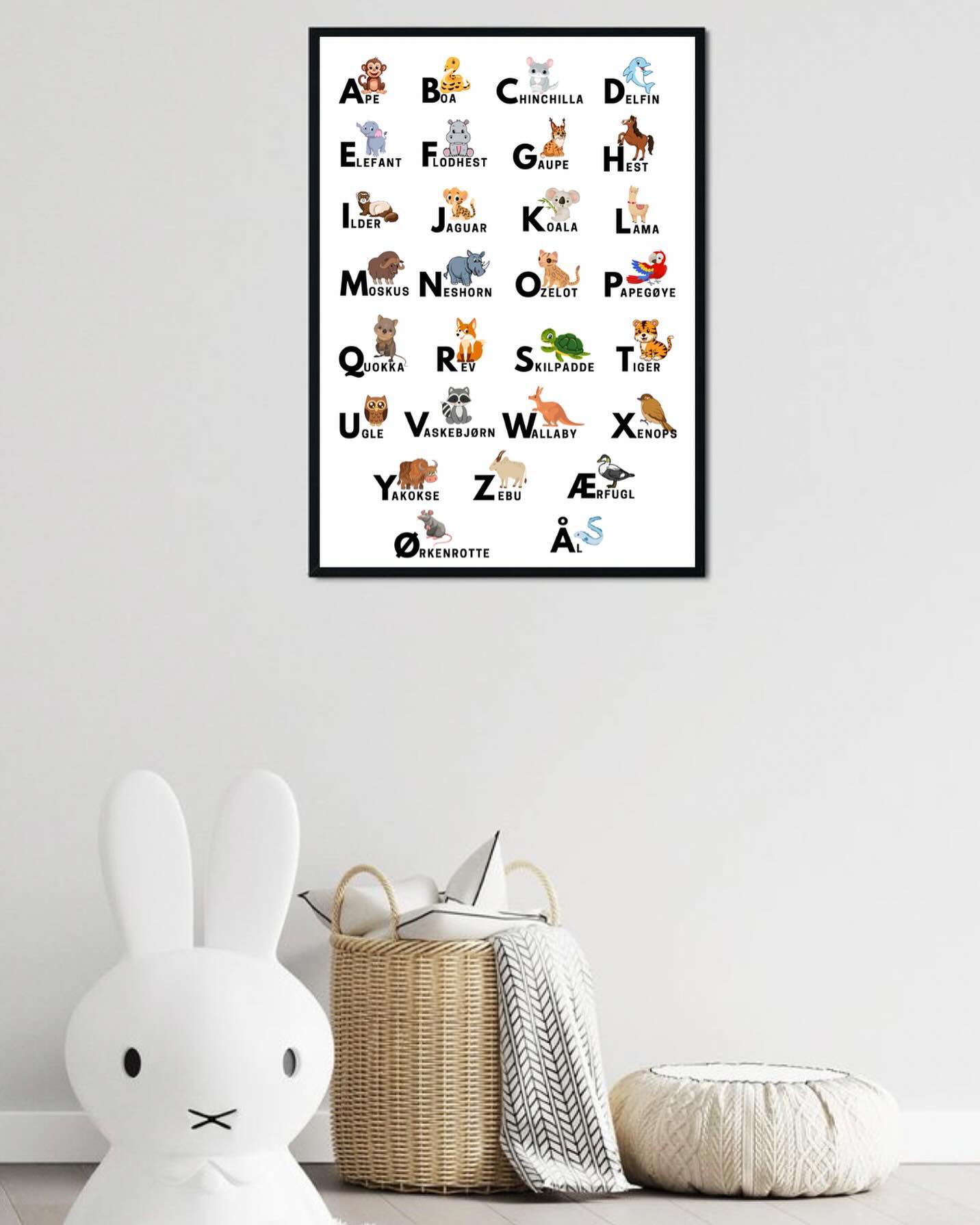 Læringsplakat med alfabetet🫶🏼 Så fin å henge på barnerommet🌸
#læringsplakater #læringsplakat #spådomsark