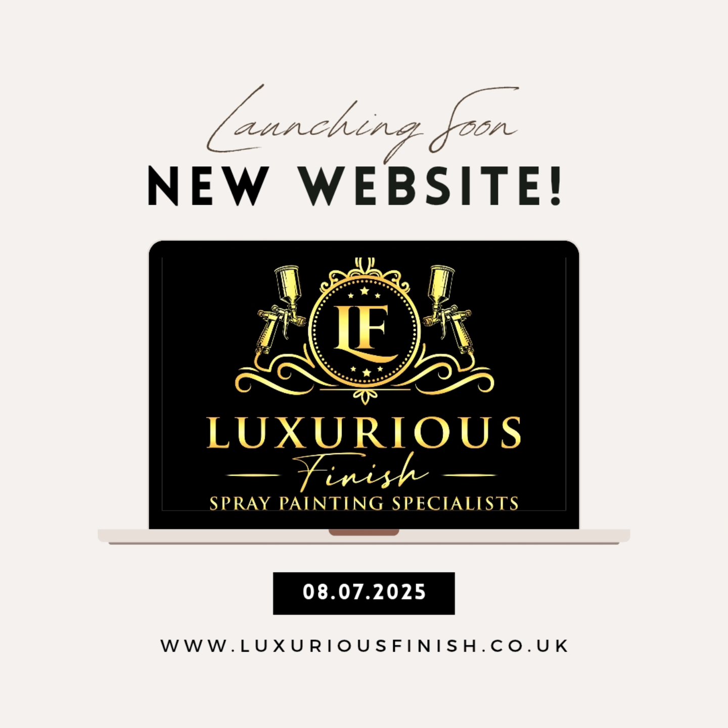 β¨ EXCITING NEWS! β¨
Our brand new website is launching in just 8 days! We've been working behind the scenes to create something truly special for you.
Expect a sleek black and gold design with:
β’ Improved user experience
β’ New services
β’ And much more!
Stay tuned for sneak peeks. The countdown begins now! π
#WebsiteLaunch #ComingSoon #NewWebsite #BrandReveal #StayTuned #BlackAndGold #kitchenrespray ##spraypainting