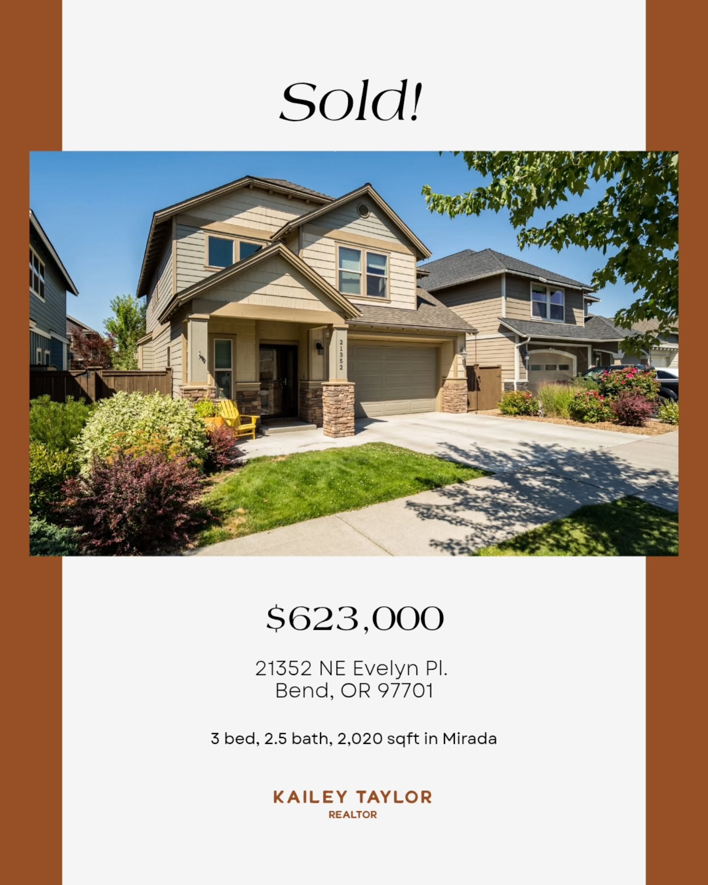 🎉 SOLD
This one closed a couple weeks ago. These sellers originally bought this home with me back in 2019, and getting to help them again as life shifts and new chapters begin means more than I can say.
Big transitions, fresh starts, and repeat clients who trust me through the process, even with a few bumps in the road… that’s the good stuff. So grateful they came back. 💚
Thinking about your own next chapter? I’d love to help you buy or sell and guide you through what’s next.
.
.
.
#livelifeinbend #realtorkailey #bendrealestate #bendrealtor #centraloregonrealestate