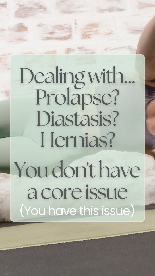 All the core work you're doing to fix your symptoms will only make them worse until you get your ribs moving.
Because prolapse, hernias, and diastasis are all caused by pressure mismanagement.
Are there other factors such as genetics and how your body accommodated pregnancy?
Yes, but they can't take all the blame, especially if you're working on healing your body.
Because healing can't happen unless you learn to distribute pressure elsewhere and elsewhere is into your ribs.
And for soooo many Mamas, the ribs are very sticky especially after pregnancy.
To unstick your ribs and FEEL how amazing it feels to send breath into them, I want you to try "compressed breathing"
"Compressed breathing" works because you're blocking off the front of your ribs and belly which prevents air from expanding and filling into those spaces. This forces other areas that aren't compressed to expand and fill.
My favorite ways to "compress breathe" include:
🌬 lying over top of a ball or folded pillow
🌬 lying sideways over a ball or folded pillow
🌬 holding onto something sturdy out in front of me at ankle height & dropping down into a ball (think upright fetal position)
🌬 laying over a ottoman or bench
🌬 reach up over the top with 1 arm to the opposite side
You can certainly do as many breaths as you want, but 10-15 is what I typically do.
Do it as much as you want and you'll be shocked with how good it feels.
Be Resilient Mama!
#prolapse #diastasisrecti #corehealth #hernia #pressuremanagement