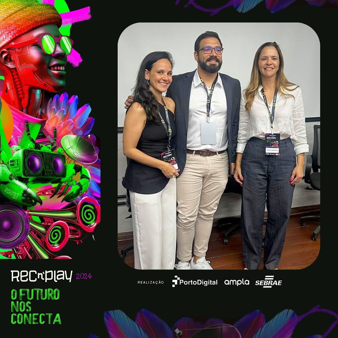 Durante o Rec’n’Play 2024, os palestrantes Manuela Marinho, da RadarESG, Ana Famá, sócia da área ambiental da Urbano Vitalino Advogados e Rafael Lima, fundador da R. Lima Advogados, no debate sobre “como implantar ESG nas empresas”. Um momento com orientações, reflexões e a importância do tema no cenário nacional e mundial atual.