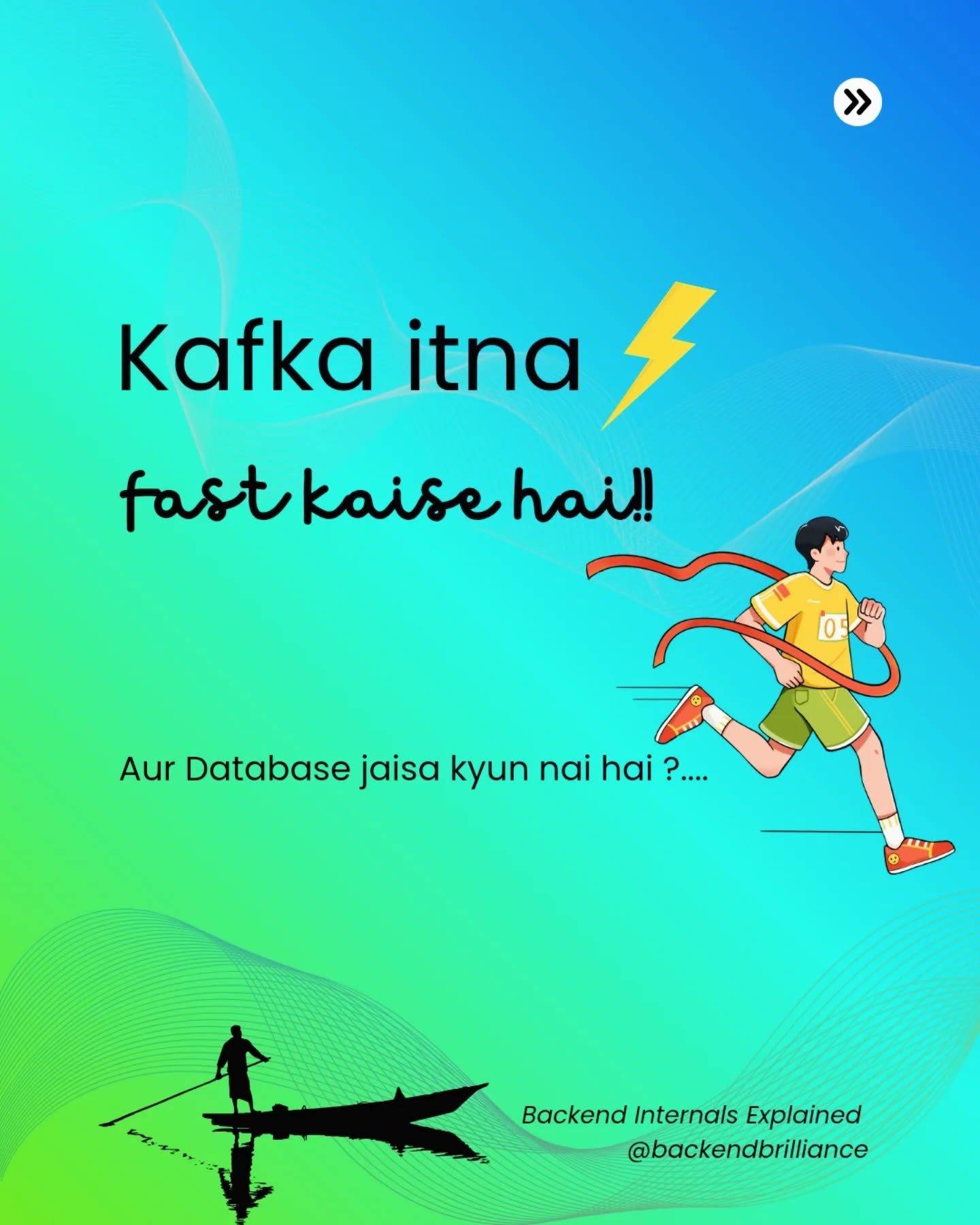 Kafka ko dekh ke lagta hai database jaisa hi hoga 🤔
Par Kafka bolta hai:
“Mujhe update mat kar, mujhe sirf likhne de.”
Isi wajah se Kafka:
-itna fast hai
-replay allow karta hai
-production mein survive karta hai
Is post mein Kafka ka real backend design samjhaya hai —
no theory overload, sirf system thinking.
📌 Save kar lo — Kafka interviews ka evergreen topic hai.
#kafka #systemdesign #backendengineering #distributedsystems #java