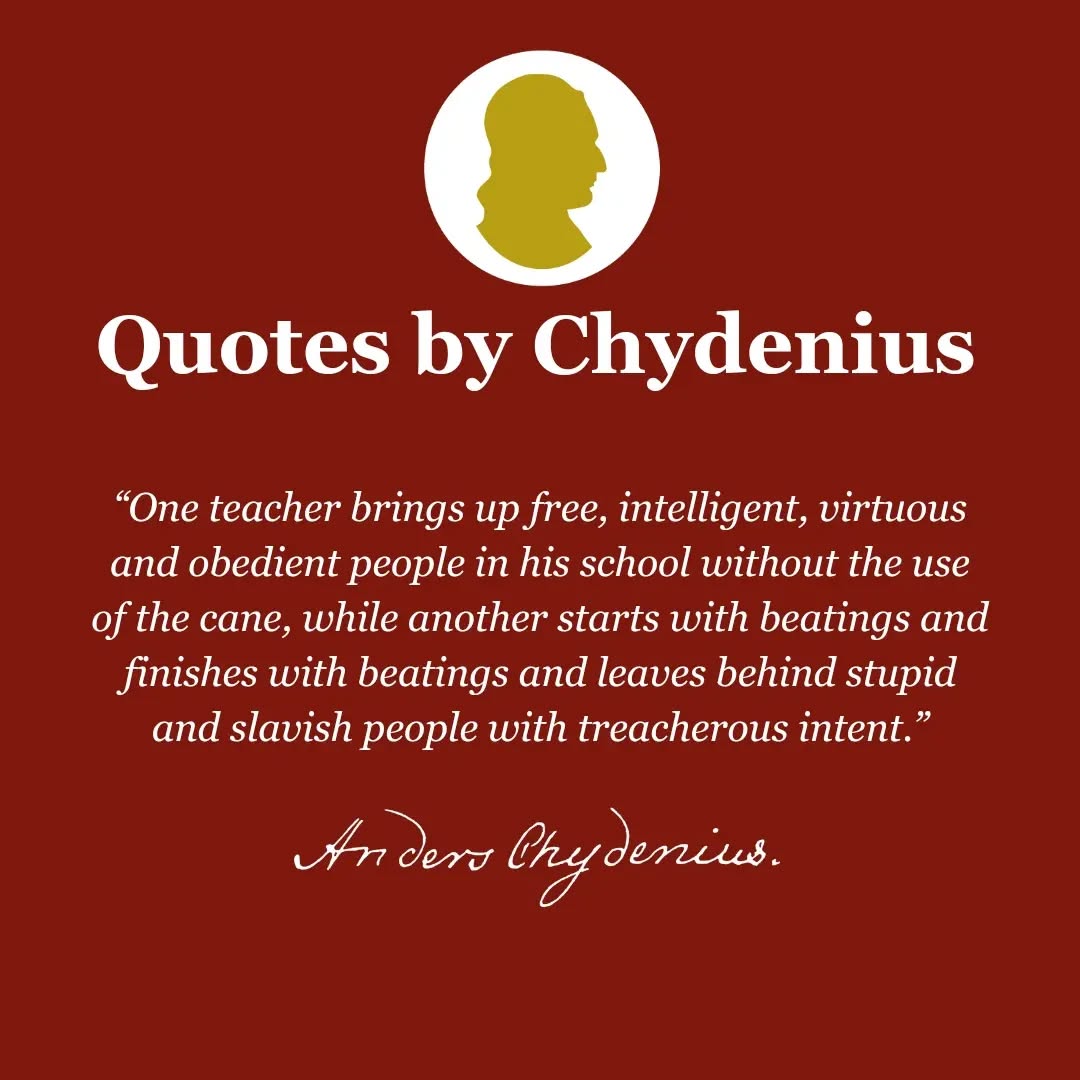 Quote of the week 💫
How can we through teaching help to develope and preserve our democratic society? More on that topic on this upcoming Saturday's seminar. Don't miss it! For more information check it out in our bio.
Source: Anders Chydenius selected works.
The Improvement of Finnish Agriculture (1799), § 18,p. 585. Translated by Johan von Willebrandt and Viveka Malmberg-Elliot.