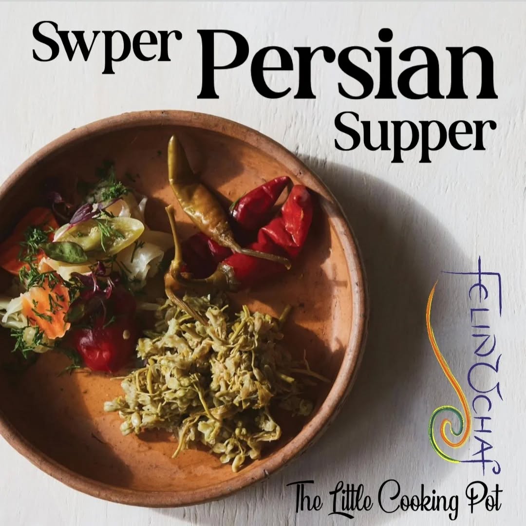 Upcoming Supperclub ~ Persian inspired!
30th November, tickets available to purchase now by following the link in our bio!
Come and enjoy an evening of delicious feasting in the warm and beautiful atmosphere of the cafe!
The two previous supperclubs have been a huge success and we're excited to share more evenings alike with you!
All funds raised are going toward the full cafe opening over next year's spring equinox!🌱
...
Dewch i rannu noson o fwyd blasus perseg yn y caffi ar y 30fed o Dachwedd ~ ticedi ar gael ar ein proffil rwan!
Mae'r ddau swper cynt wedi bod yn llwyddiannus dros ben a rydym ni'n edrych ymlaen i rannu llawer fwy hefo chi!
Mae'r arian i gyd yn mynd tuag at agoriad llawn y caffi yn y flwyddyn newydd ~ felly diolch am gefnogi!