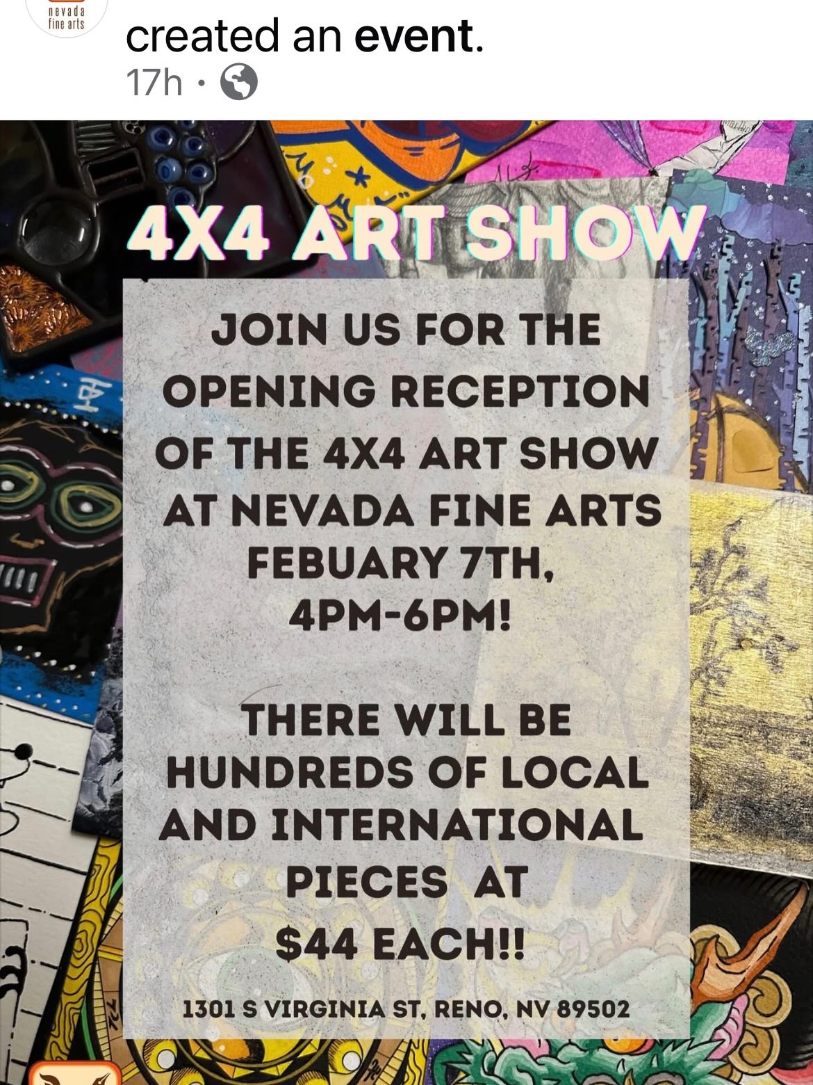 Looking forward to seeing all at the show! Here’s the artwork I submitted. Watercolor/Embroidery on canvas fabric.