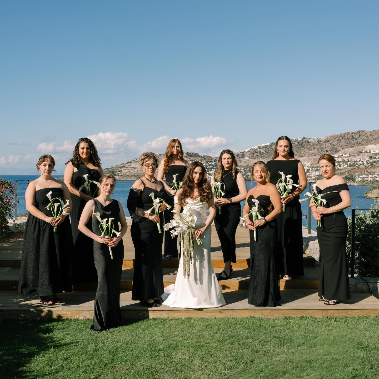 Sharp. Intentional. Unapologetically elegant.
For Yasaman & Naveed’s wedding, the bridal party didn’t just complement the celebration — they defined its tone.
The groomsmen stood in impeccably tailored black tie, timeless and powerful, bringing a sense of classic refinement that never fades. Alongside them, the bridesmaids in sleek, floor-length black gowns created a striking silhouette of grace, confidence, and modern sophistication.
Together, they formed a visual statement that spoke before a single word was said.
This wasn’t just a color choice.
This was a decision in style, in mood, in presence.
Black on black, executed with precision, framed the couple beautifully and elevated the entire atmosphere into something editorial, cinematic, and undeniably luxurious.
Because when elegance is done right, it doesn’t whisper.
It commands the room.
Yasaman & Naveed’s wedding — where every detail, down to the dress code, reflected intention, harmony, and elevated taste.
#YasamanAndNaveed
#BlackTieWedding
#destinationwedding
#ModernElegance
#KaremEvents