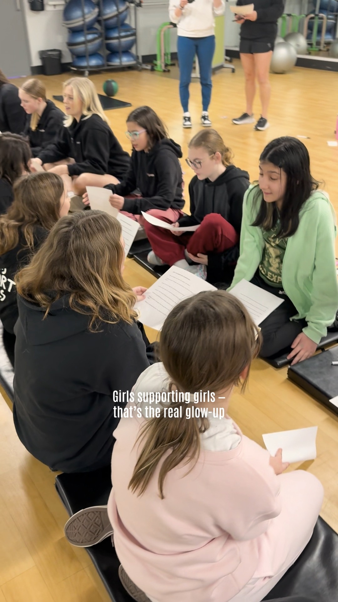 At Fit & Fierce we create a space where girls learn to encourage one another, build confidence, and grow together. 🩷