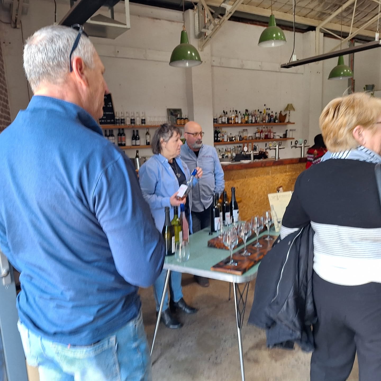 Grape Whisperer and Feathere Fermenter working hard