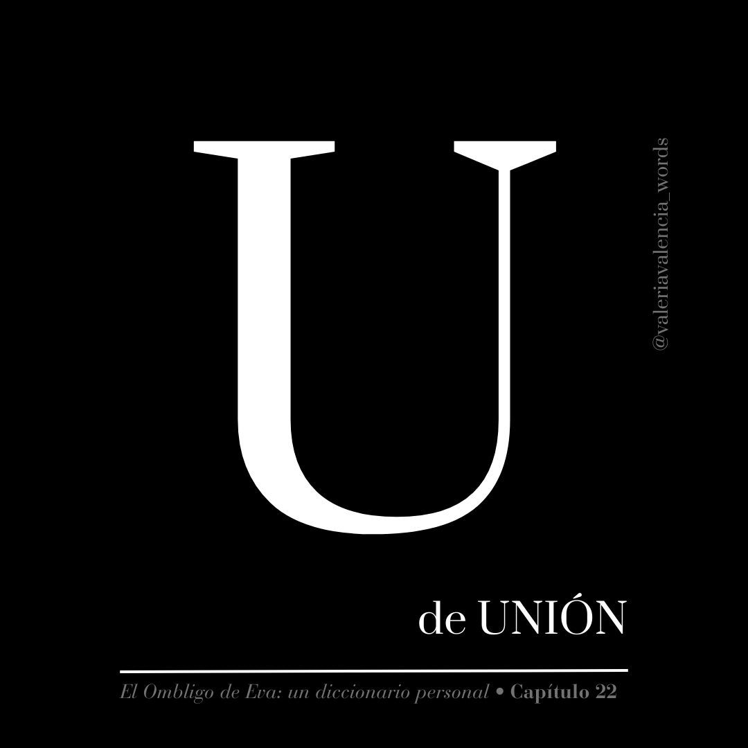 Unión: es la conexión necesaria para que las partes de un todo cobren sentido. La unión representa perspectiva, fortaleza, armonía, compañía, apoyo, complemento y calma. Fragmento del libro El Ombligo de Eva: un diccionario personal (capítulo 22: Unión).
•
•
•
#libro #librorecomendado #inspiracion #inspiración #palabras #literatura #citas #reflexiones #penumbra #lectura #reflexión #calma #pazinterior #conexión #amanecer #frasedeldía #bienestar #meditación #Unión #Conexión #Fortaleza #Armonía #CrecimientoPersonal #Balance #Inspiración #Perspectiva #Colaboración #CalmaInterior #VidaConSentido #ReflexiónDiaria