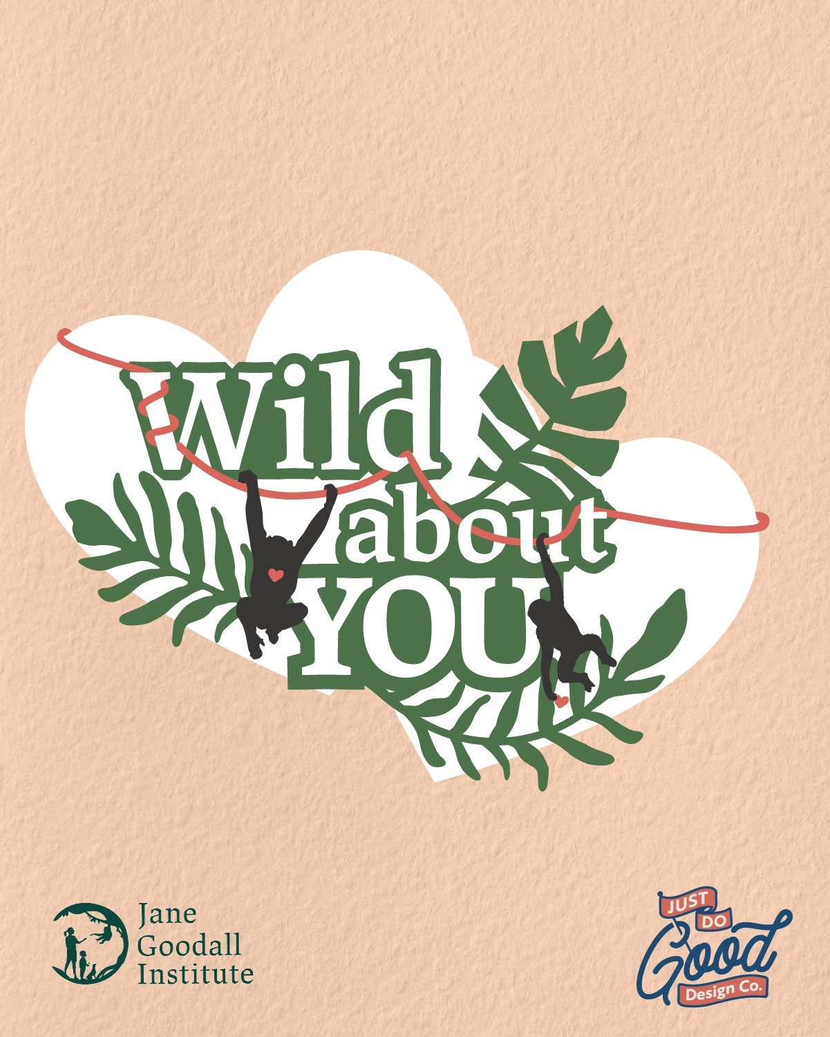 Last year, I designed a Valentine’s Day logo for the @janegoodallinst Chimpanzee Guardian Program that was used across their e-shop, social, and printed adoption mailers.
The goal: design something fresh and loving, making it feel like a natural extension of the mission and visual identity.
#NonprofitDesign #EnvironmentalDesign #CampaignDesign #BrandSystems #JustDoGoodDesign