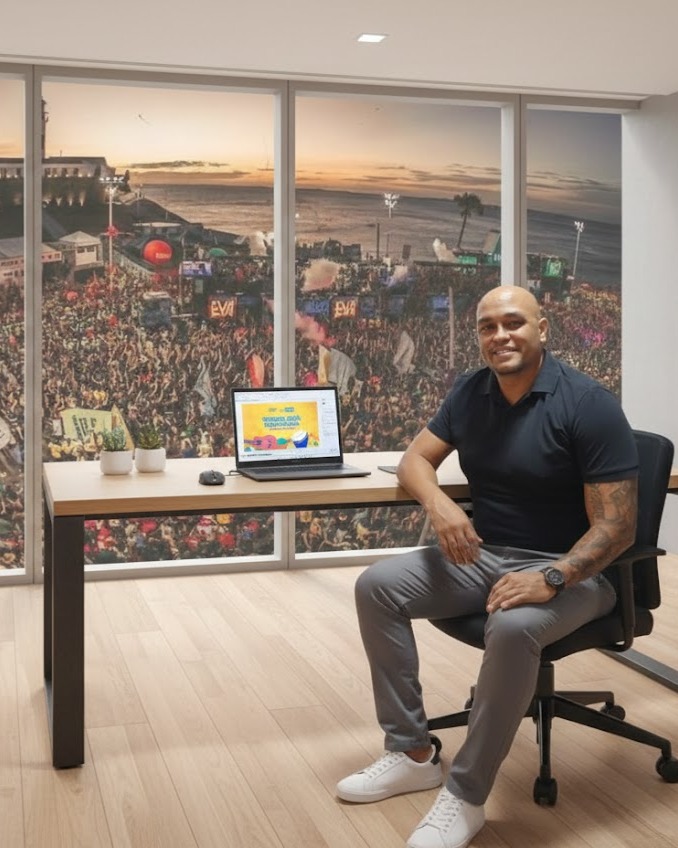 Olá! Me chamo Fábio China I Gestor de Projetos, UX Designer, Produto e Gráfico.
Tive a honra de criar o layout e toda a identidade visual do projeto Tecnologia Integrada - Carnaval 2026, apresentado pela Semit e Smart.
Essa entrega representa muito mais que um material gráfico: é resultado de um trabalho conjunto, que envolve planejamento estratégico, tecnologia aplicada à gestão pública e comunicação eficiente.
Nos bastidores do Carnaval, há uma operação complexa em andamento e é justamente aí que entra a importância de uma apresentação clara, bonita e funcional.
O design foi pensado para valorizar o conteúdo técnico, facilitar a leitura e traduzir visualmente a grandiosidade dessa festa.
Foram diversas entregas técnicas mapeadas, da infraestrutura ao digital, e esse projeto é uma peça-chave para garantir que tudo funcione com organização, inovação e integração.
Seguimos transformando Salvador com criatividade, tecnologia e propósito!