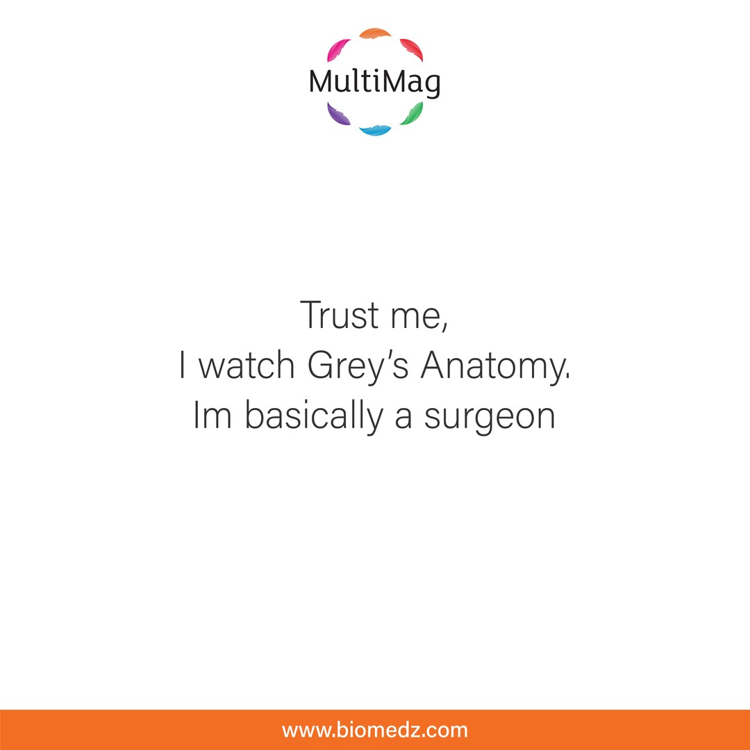 Double tap if you've graduated from the University of Medical TV Shows 😂
