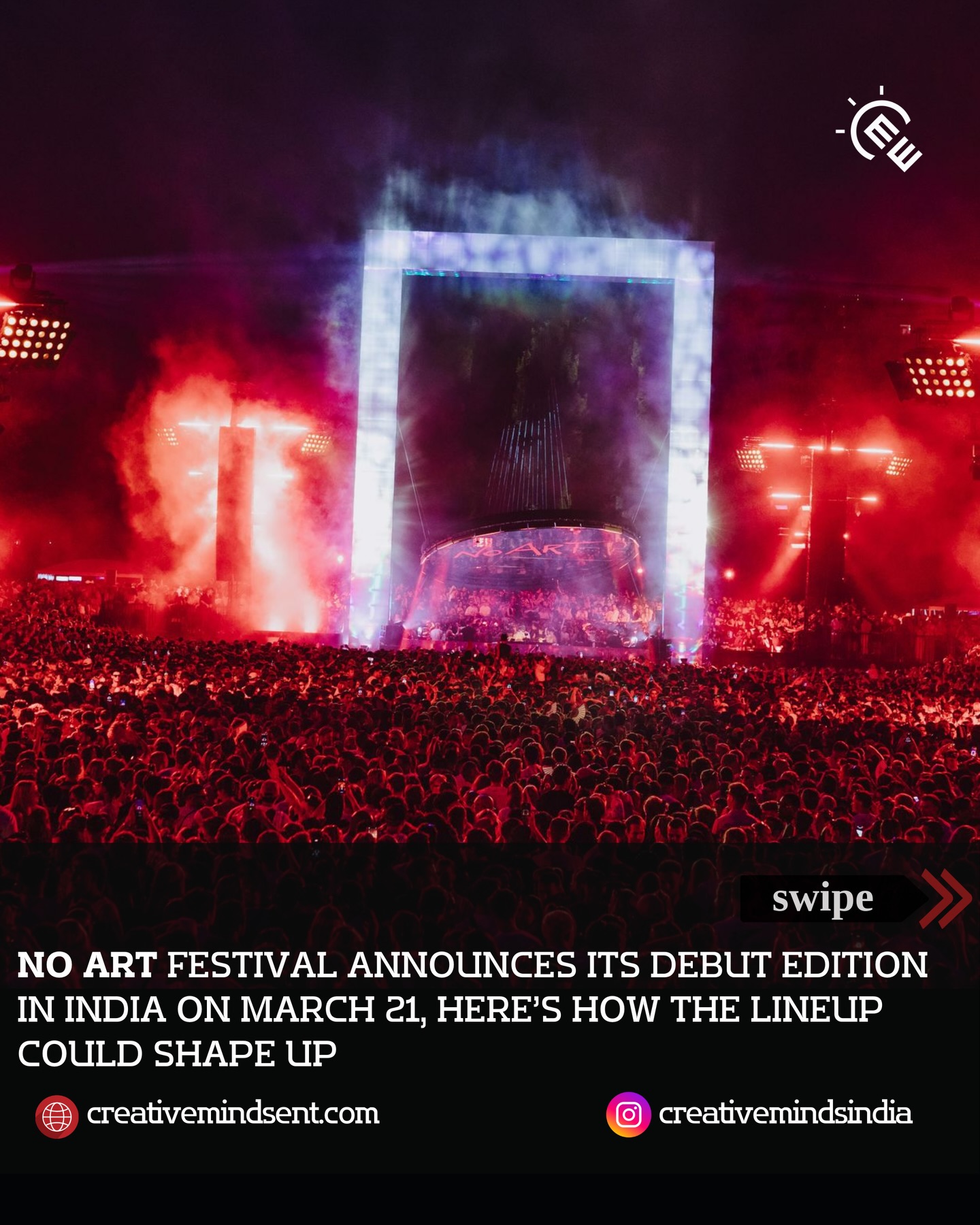 From global stages to India, No Art Festival (@noartmusic) makes its way this March. Here’s our take on how the lineup might come together.
21st March, Mumbai
Stay tuned for updates. From global stages to India, No Art Festival (@noartmusic) makes its way this March. Here’s our take on how the lineup might come together.
21st March, Mumbai
Stay tuned for updates.