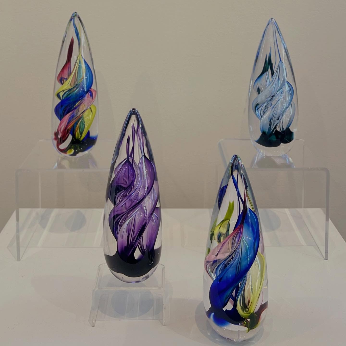 Some beautiful new “Flame Bubbles” by Robert Phillips.
Made of glass, this lovely pieces vary in measurements and make the perfect table top pieces.
You can find these “Flame Bubbles” and a stunning collection of work from Robert Phillips, now on view and available for purchase only @thewitgallery
For more information and purchases, please visit our website thewitgallery.com, contact info@thewitgallery.com or DM to inquire.
.
.
.
.
Art | Art Gallery | Museum | Art Collection | Collection | Artist | Contemporary | Art Collector | Glass | Blown Glass | Painting | Gallery | Modern | Miami | Art Week | Massachusetts | Berkshires | Photo | Reels | Artwork |