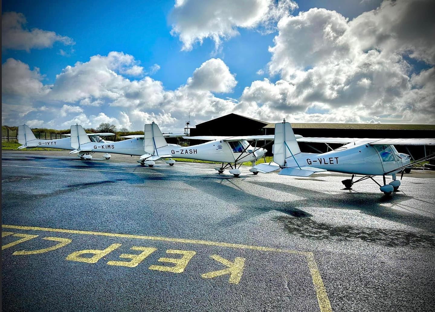 The Gower Flight Centre fleet! โ๏ธโ๏ธโ๏ธโ๏ธ