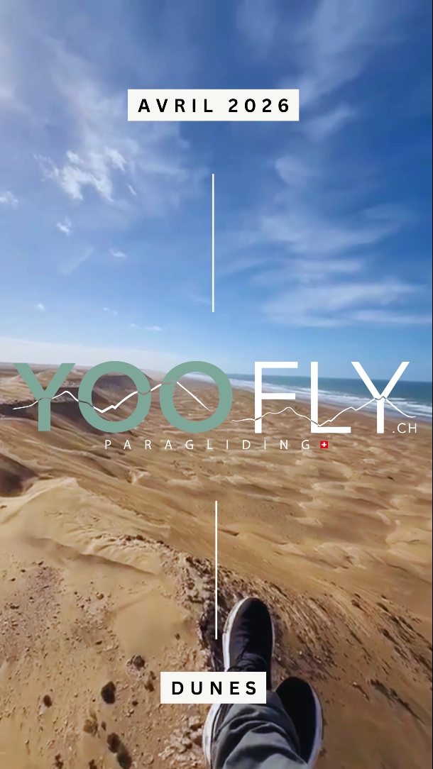 Chez YOOFLY, on guide ici depuis 30 ans, à ski, randonnée, escalade et parapente.
👉 Nous connaissons et travaillons sur plus de 17 sites de vols au sud Maroc.
👉 Aérologie, reliefs, cultures locales, rien n’est laissé au hasard.
👉 Avril, c’est la meilleur période pour te gaver de soaring interminable.
👉 Augmenter ton niveau grâce à nos voiles de gonflages et à notre coaching.
👉 YOOFLY c’est uniquement de petits groupes.
📅 Dernières places :
• 28 mars → 4 avril
• 4 avril → 11 avril
YOOFLY, l’expérience fait la différence.
