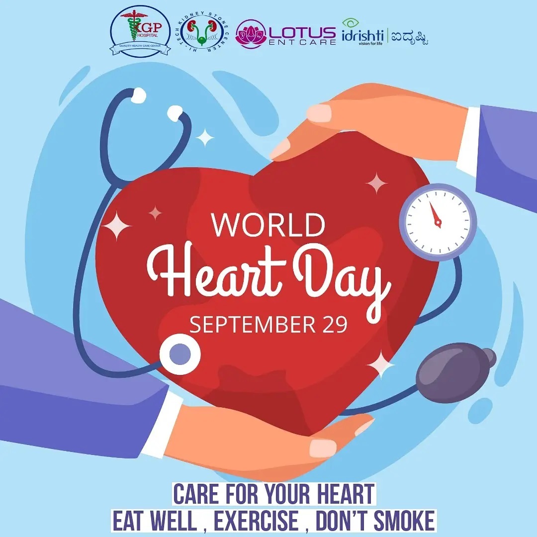 Use ❤️ to beat 💔
Eat well , exercise and stop smoking
Care for your heart
World Heart Day 2021 is celebrated on 29th September to spread awareness.
@worldheartday
.
.
.
#worldheartday #useheart #usehearttoconnect #avoidtobacco #usehearttobeatcvd #beactive #choosehealthydiet #healthyhearthealthymind